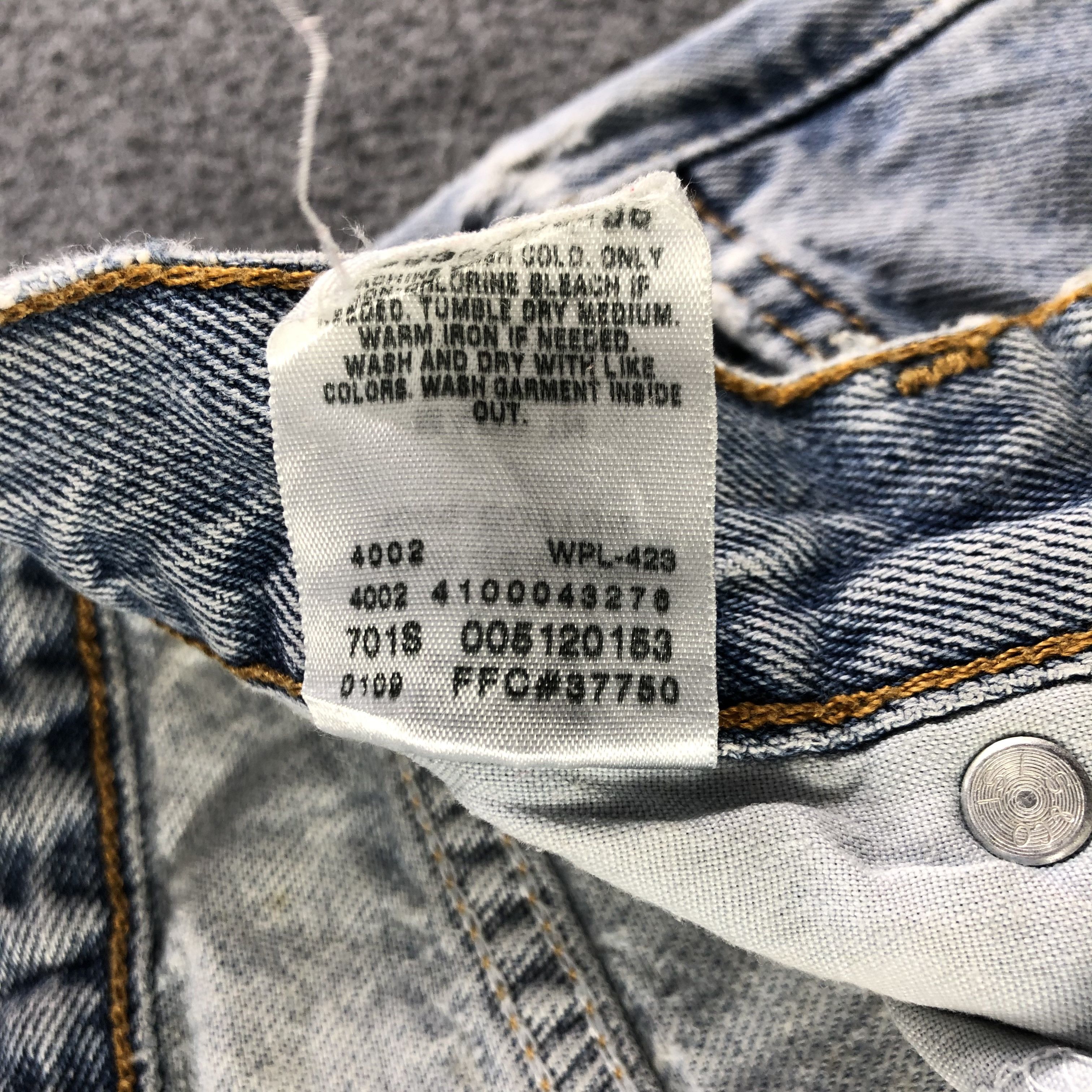 Levi's Vintage Light Wash Levis 512 Jeans-J3050 Size US 29 - 14 Thumbnail