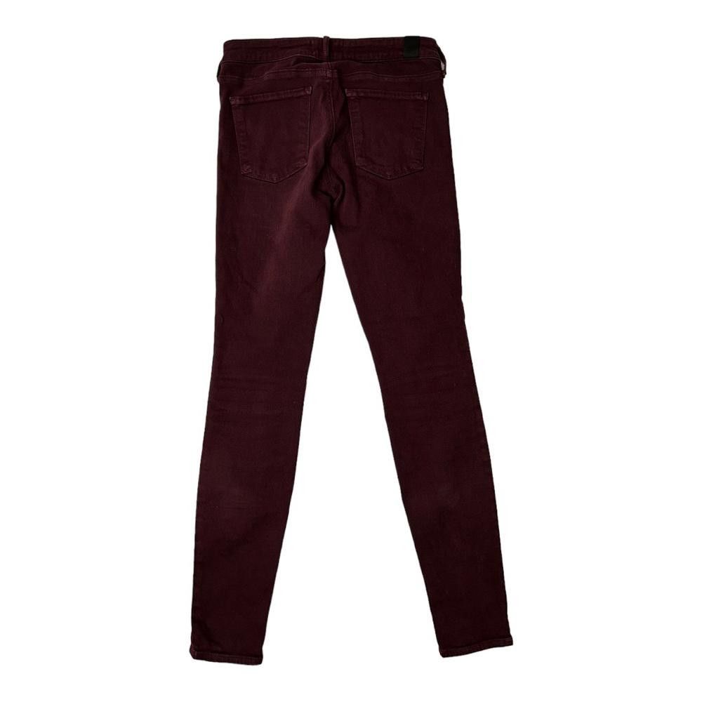 Vince Vince. I Riley Skinny Jeans Burgundy Size 26 Size 26" / US 2 / IT 38 - 3 Thumbnail