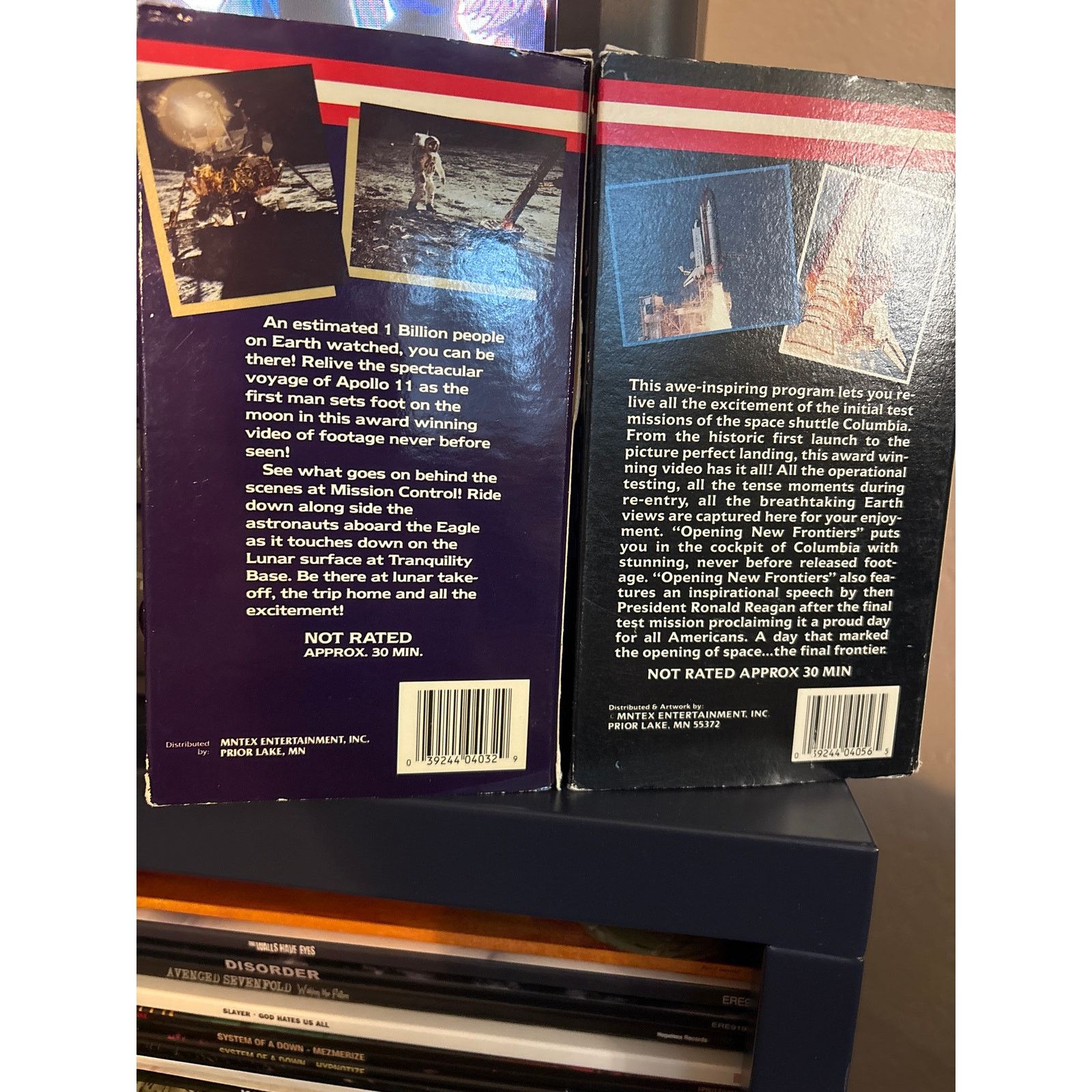 Other NASA 2 VHS lot: opening new frontiers/the eagle has landed Size ONE SIZE - 2 Thumbnail
