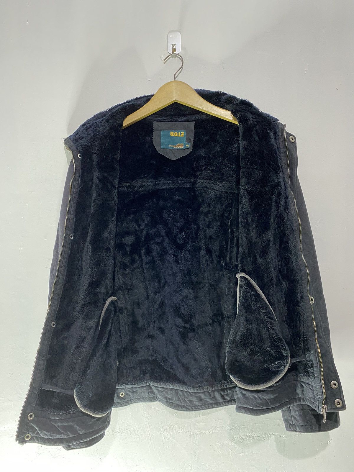 If Six Was Nine × Japanese Brand × Le Grande Bleu (L.G.B.) Japanese ugiz faux fur suede bondage jacket lgb style Size US L / EU 52-54 / 3 - 3 Thumbnail