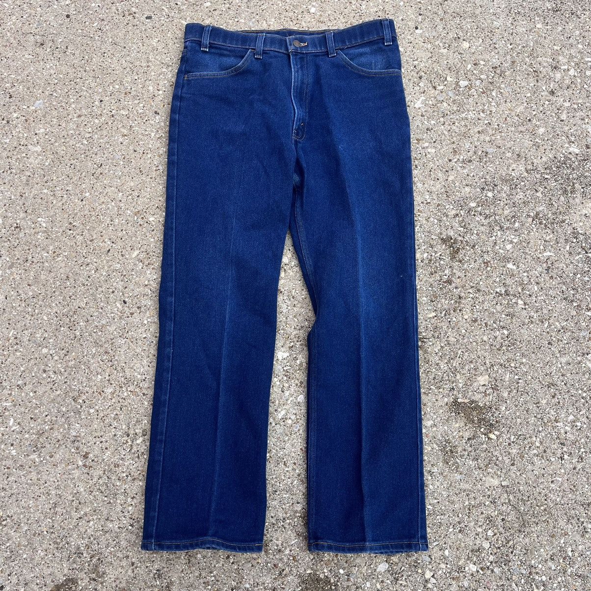 Levi's × Vintage Vintage 80~ Levi’s Brown Tab Jeans Size US 34 / EU 50 - 3 Thumbnail
