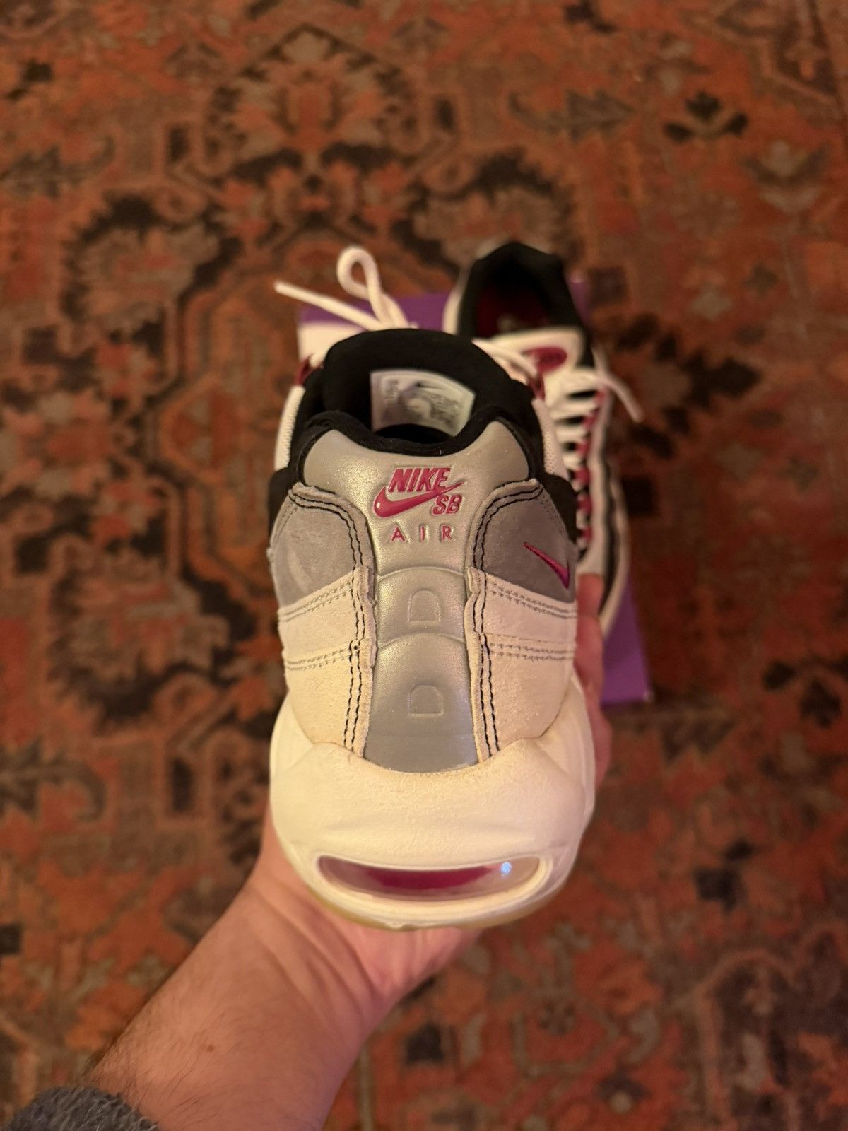 Nike SB Air Max 95 SB Cactus Flower Size US 11 / EU 44 - 4 Thumbnail