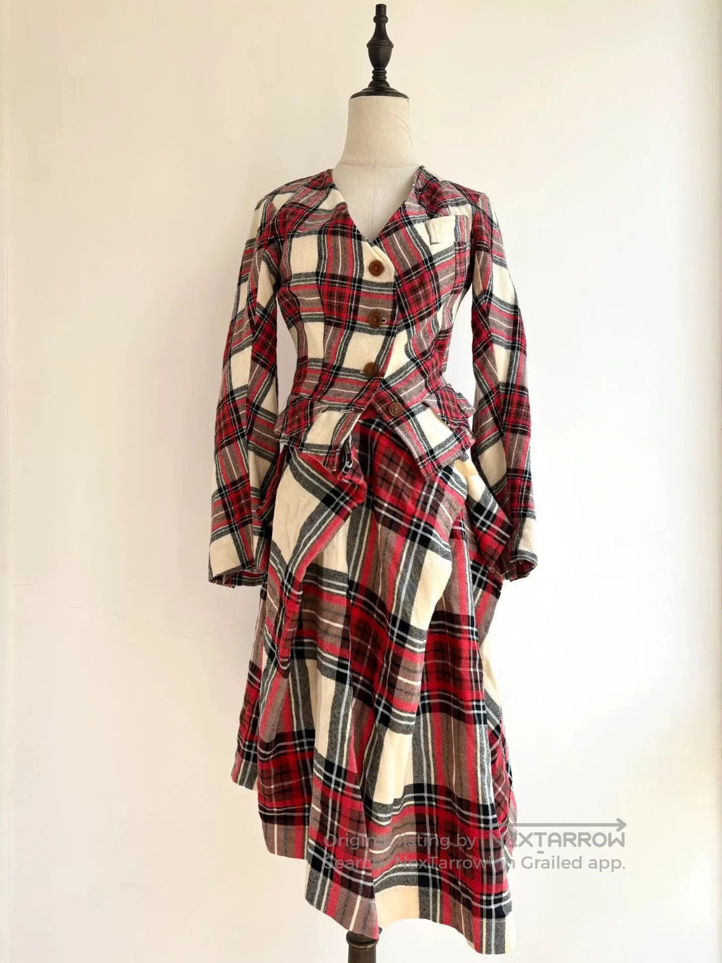 Vivienne Westwood vivienne westwood plaid suit with draped detail. Size M / US 6-8 / IT 42-44 - 1 Thumbnail