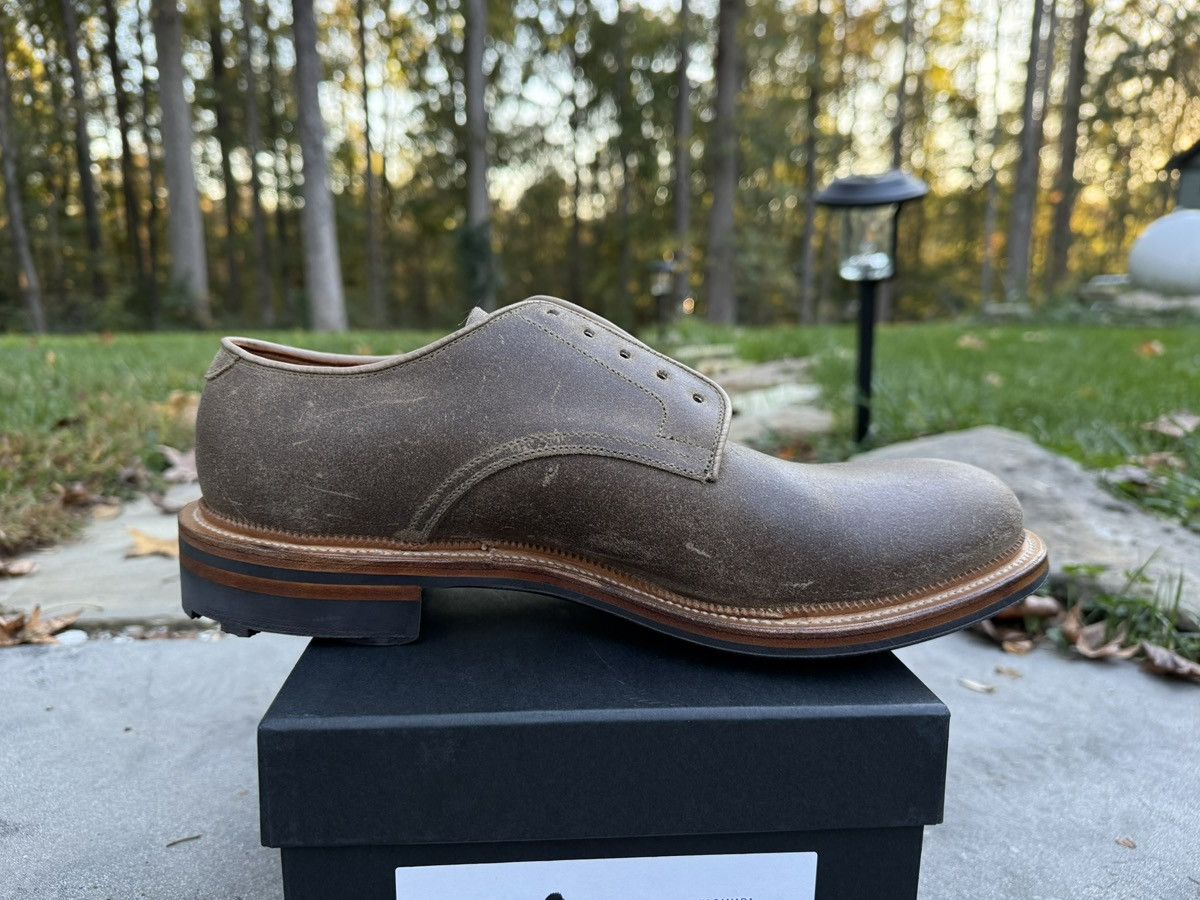 Viberg Rockland Blucher CFS Natural Waxed Commander