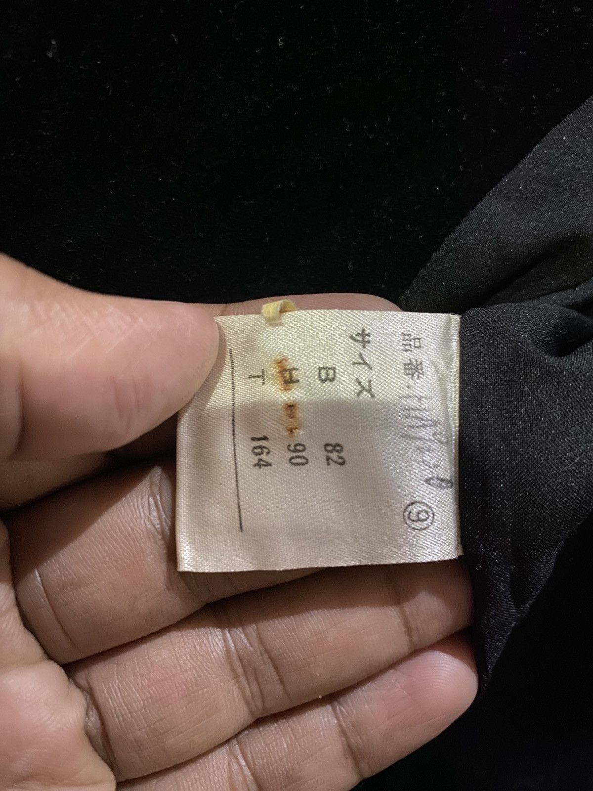 Valentino VAL by Valentino Vintage Velvet Coat – Black Double Breasted Size XS / US 0-2 / IT 36-38 - 7 Thumbnail