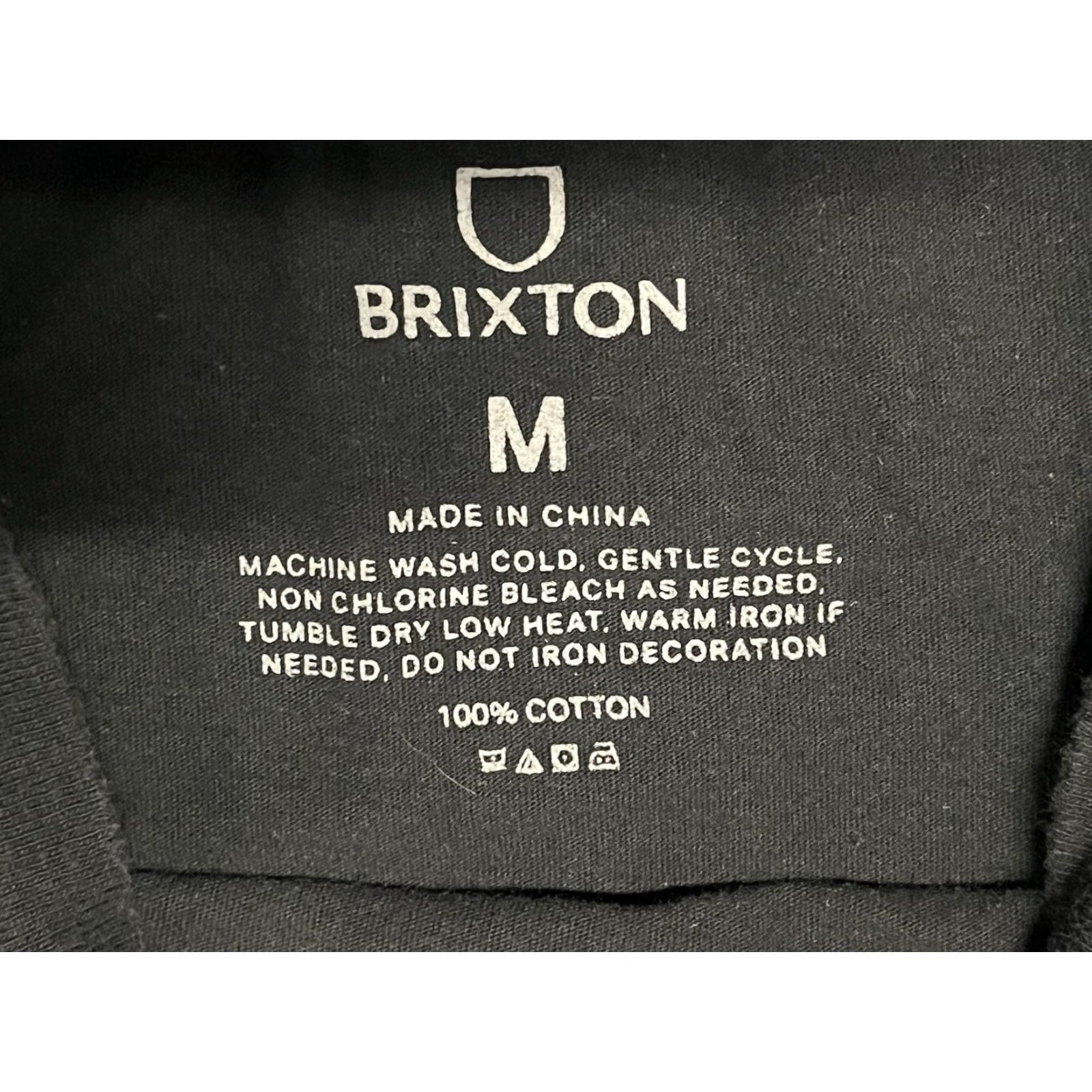 Brixton Brixton T-Shirt Women Cropped Hippie Tiger Black M Medium Graphic Shirt Womens Size M / US 6-8 / IT 42-44 - 5 Thumbnail