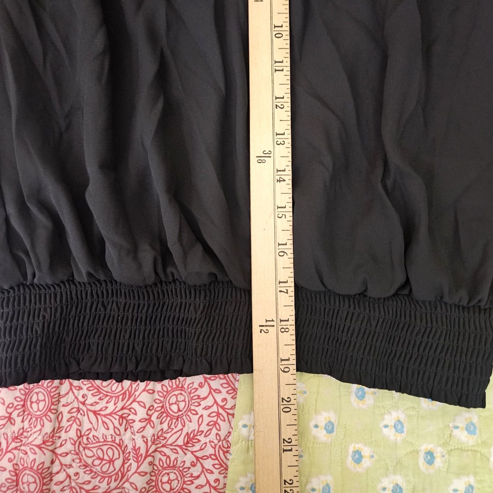 Express Express Black Women's Top Size M NEW Puff Shoulder 3/4 Sleeve Keyhole back Shirt Women M Black Puff Sleeve Crew Neck Blouse Size M / US 6-8 / IT 42-44 - 6 Thumbnail
