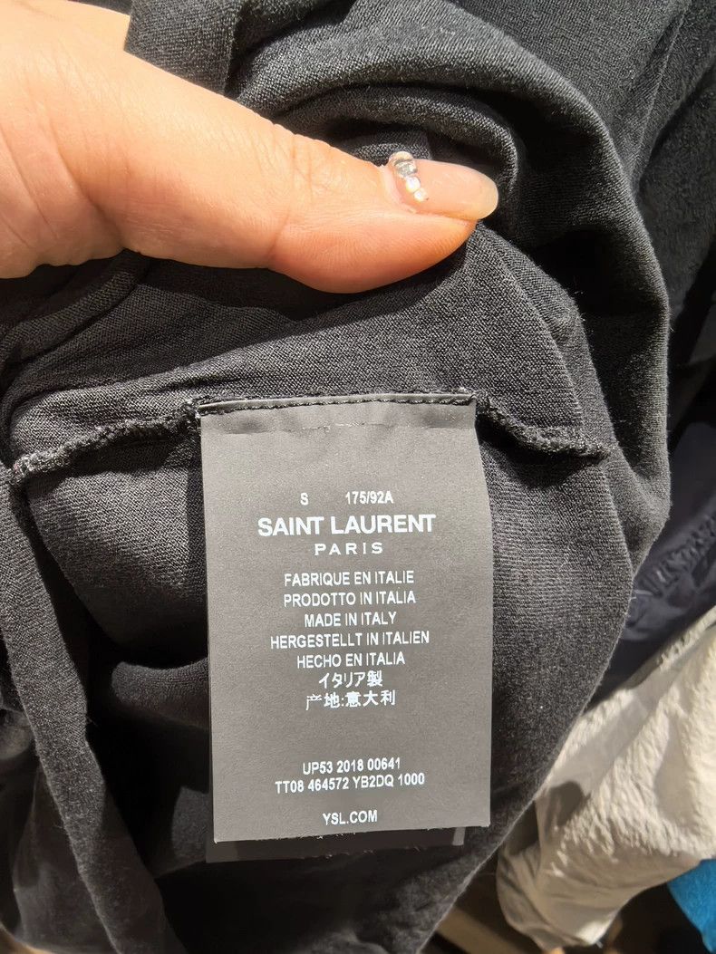 Saint Laurent Paris Saint Laurent Paris Short sleeve T-shirt 2505-Nextarrow Size US S / EU 44-46 / 1 - 3 Thumbnail
