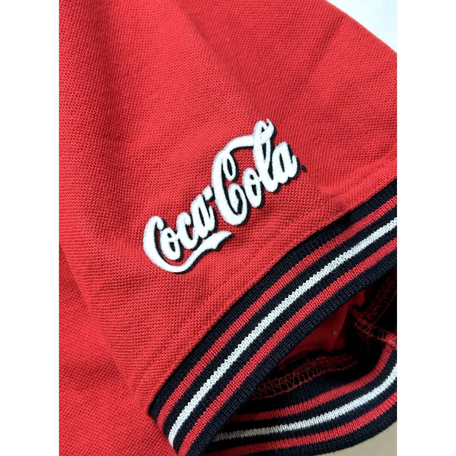 Vintage VINTAGE Coca-Cola Polo Shirt XL Red Soda Drink Company Promo Big Logo 25x31 Inches Size US XL / EU 56 / 4 - 6 Thumbnail