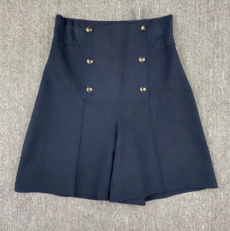 Dior Dior Women's Deep Blue Wool Shorts 0089 Size 22" - 1 Thumbnail