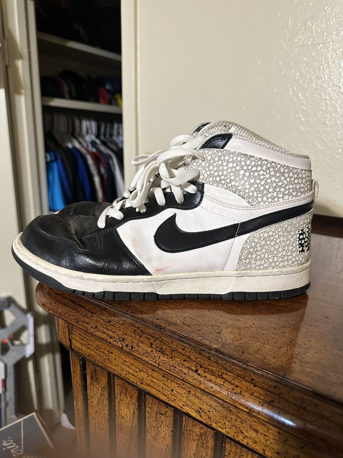 Nike × Vintage Vintage Nike Dunk High “BIG BOY” 2010 size 11 Size US 11 / EU 44 - 3 Thumbnail