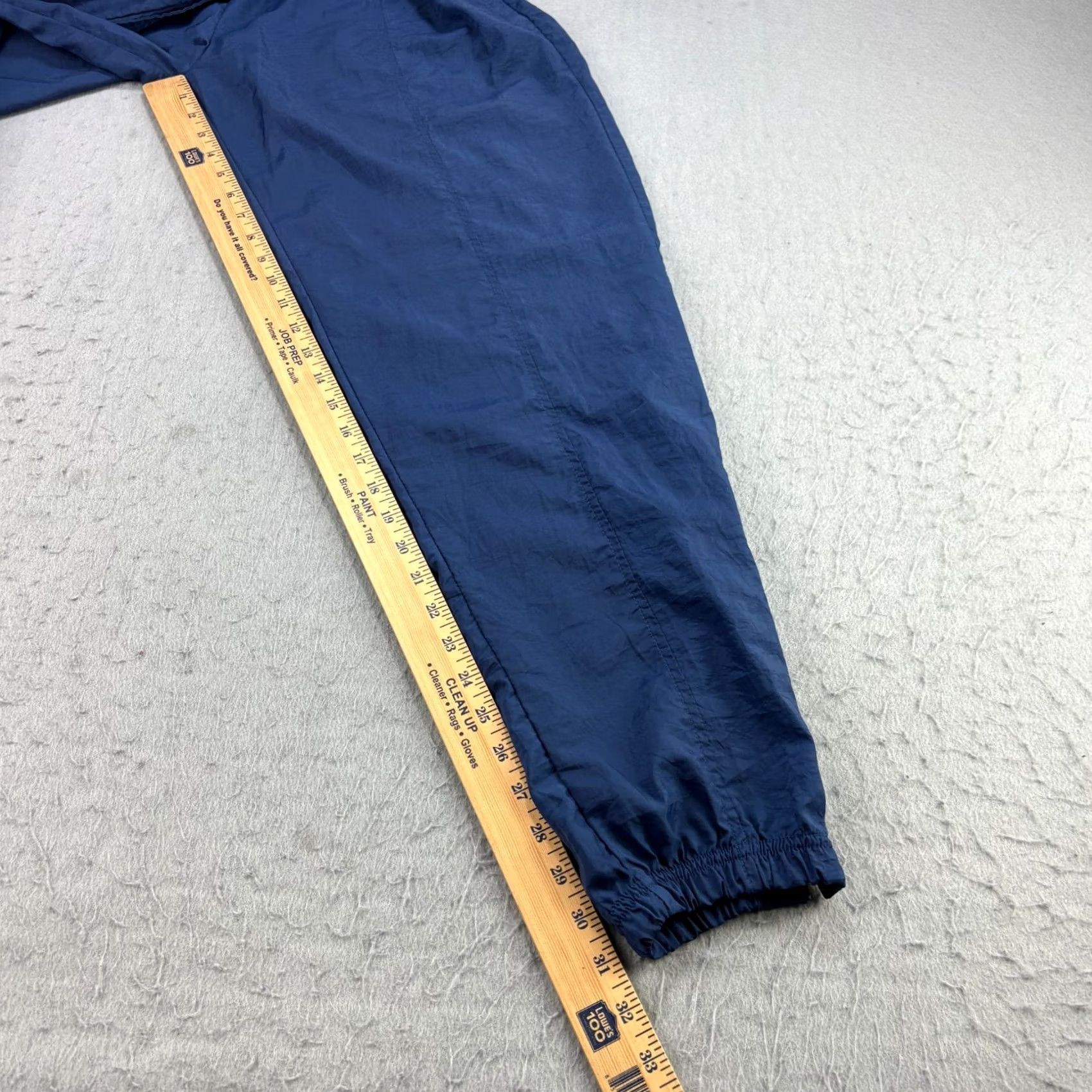 Reebok VINTAGE Reebok Jogger Track Pants Mens L Blue 90s Stretch Tapered Athletic Casual Pants Mens Size US 33 - 7 Thumbnail
