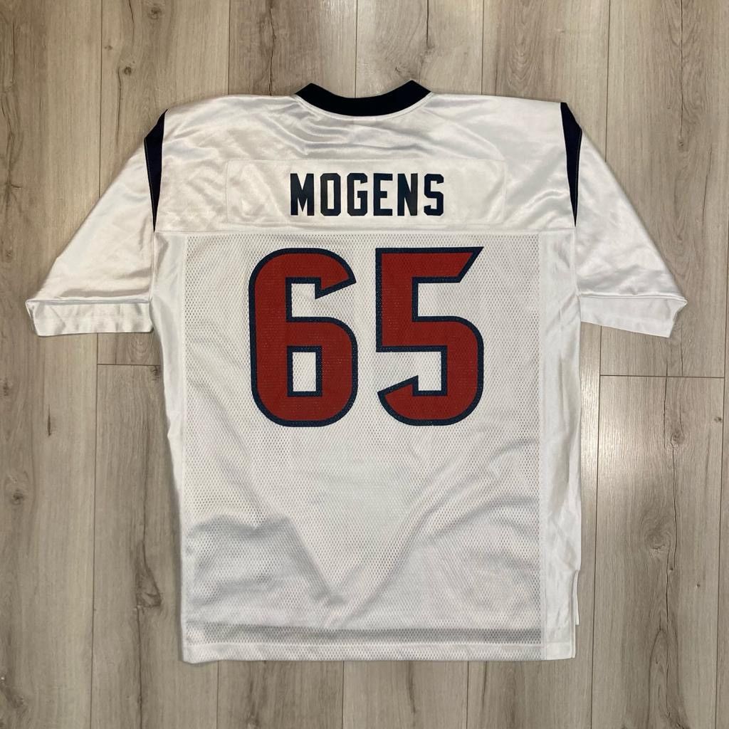 NFL Houston Texas NFL White Jersey Shirt Tee Mogens Krogh Size US XL / EU 56 / 4 - 9 Thumbnail
