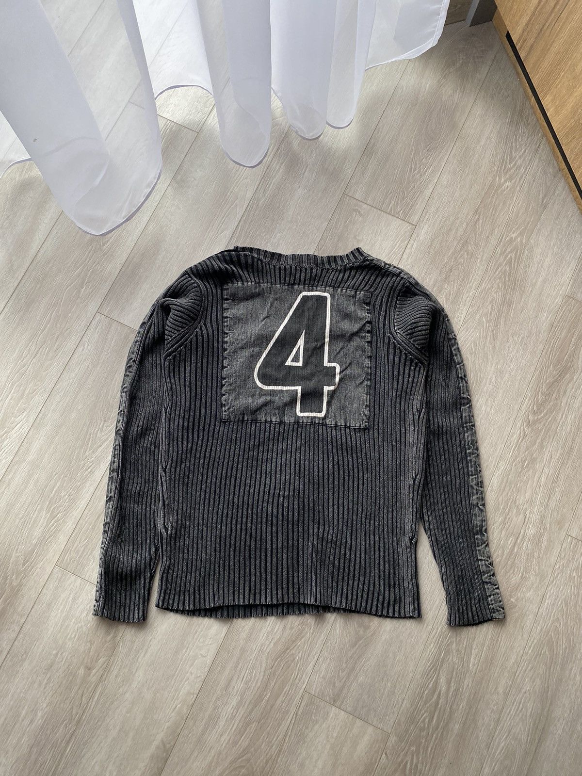 20471120 Amazing Vintage Ice Washed Knit Sweater Size US M / EU 48-50 / 2 - 7 Thumbnail