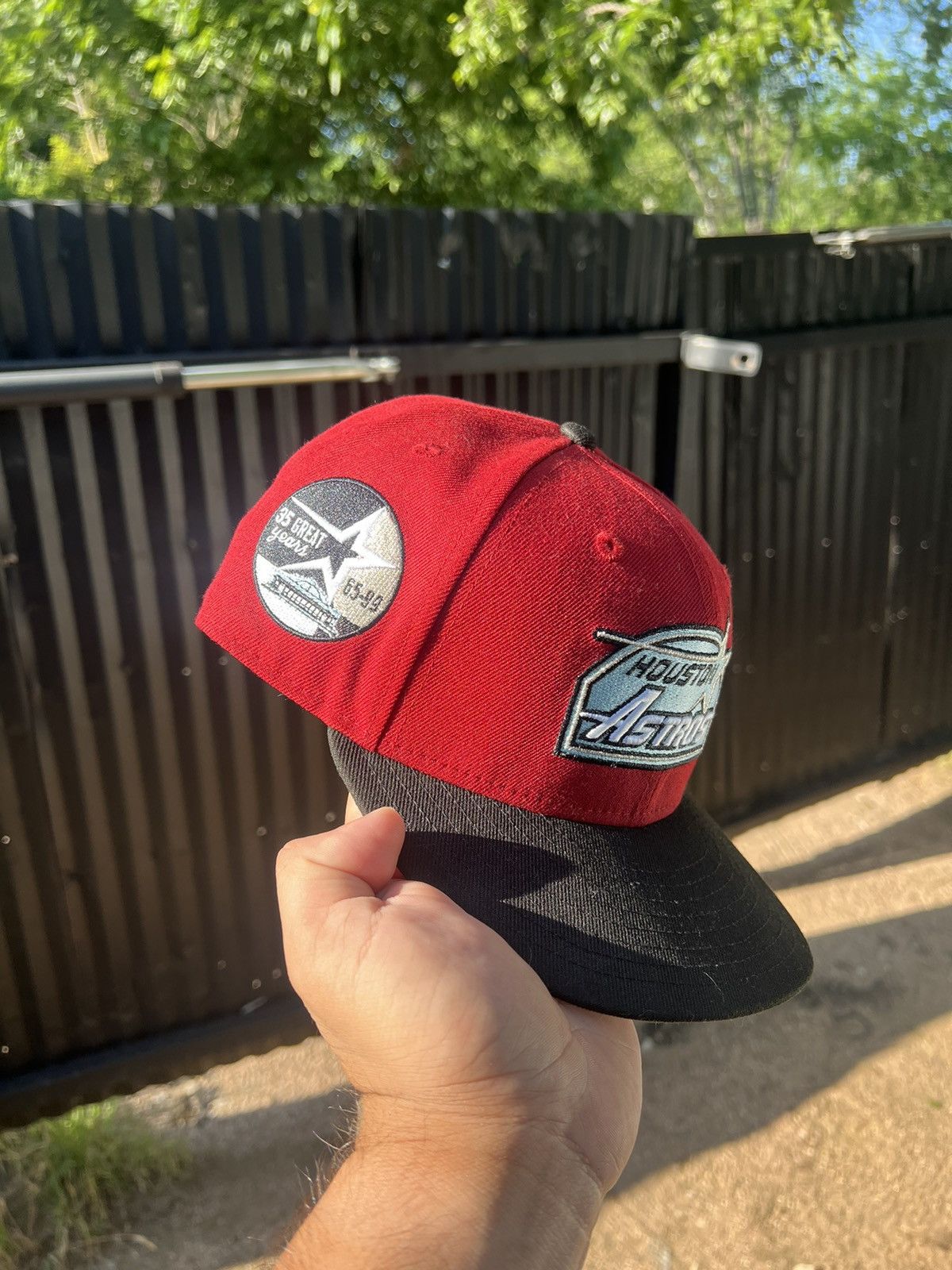 New Era Houston Astros Fitted 7 1/4 ❗️ Size ONE SIZE - 2 Thumbnail