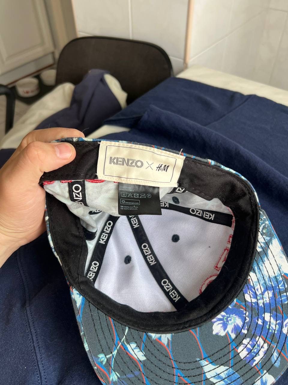 H&M × Kenzo Kenzo H&M Jungle Cap Hat Japanese Stye Y2K Tiger Logo Size ONE SIZE - 7 Thumbnail