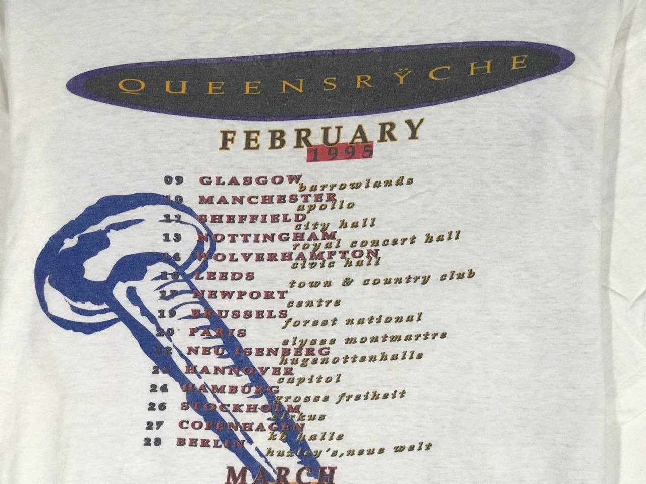 Band Tees × Vintage Vintage 1995 Queensryche promised land tour Size US L / EU 52-54 / 3 - 9 Thumbnail