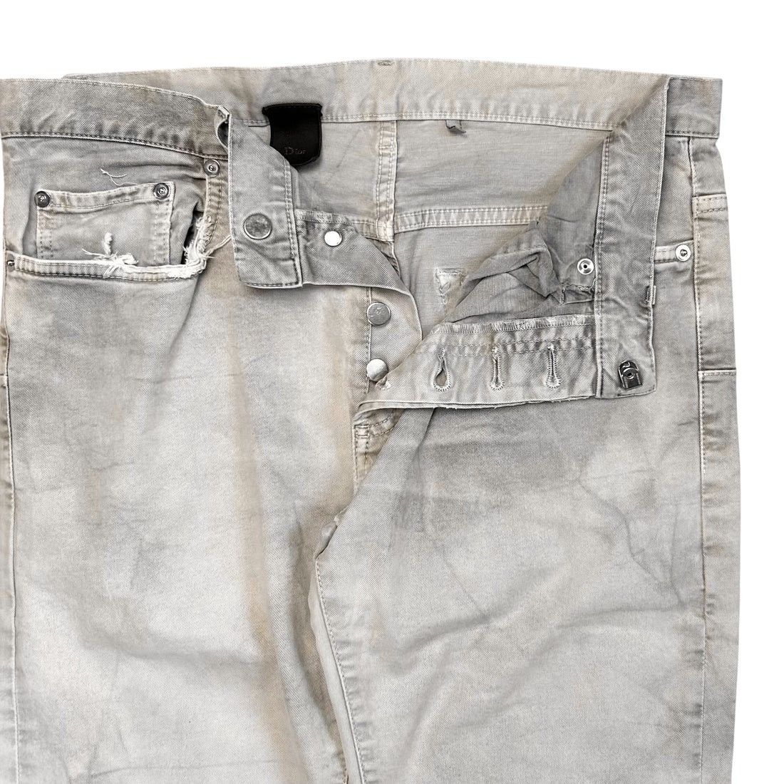 Dior Dior Homme Marble Wash Slim Jeans - SS06 Size US 30 / EU 46 - 5 Thumbnail