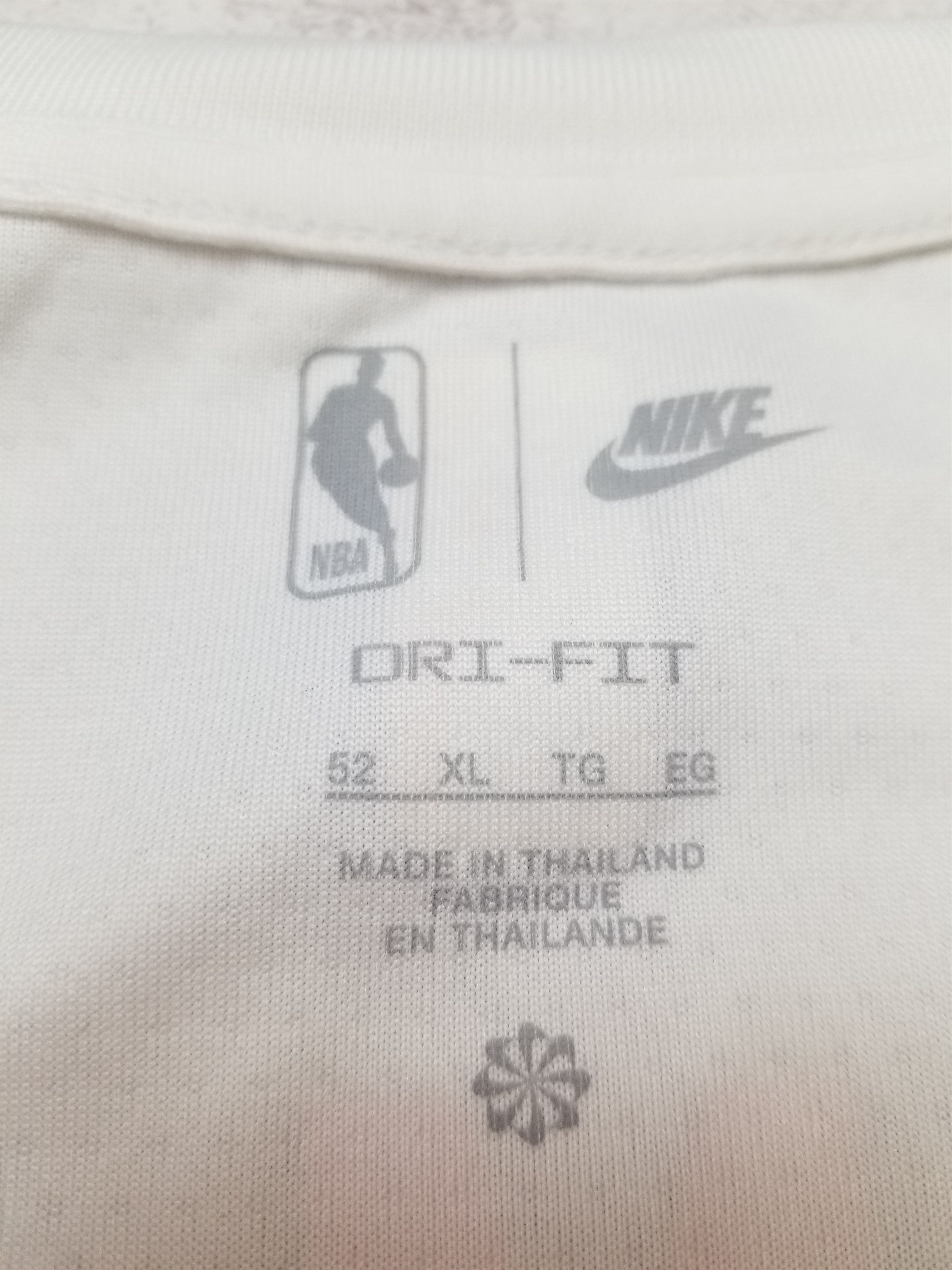 Nike NBA Brooklyn Nets Simmons HWC Swingman Jersey DO9444-101 Size US XL / EU 56 / 4 - 12 Thumbnail