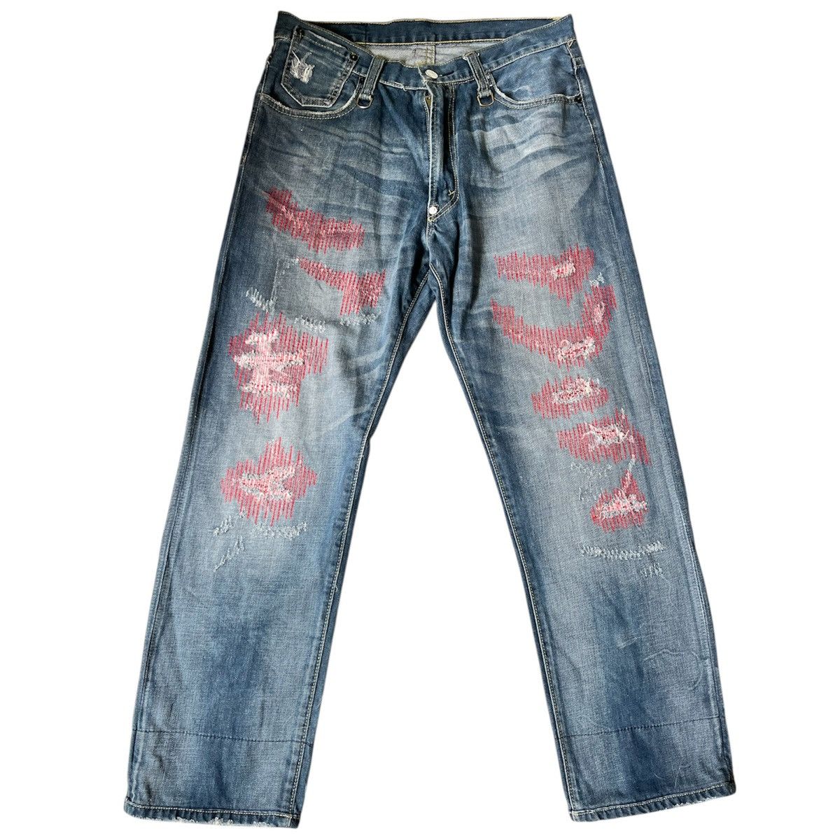 CLOT × Levi's Levi's X Clot Python 505 Selvedge Denim Jean Size US 32 / EU 48 - 1 Thumbnail