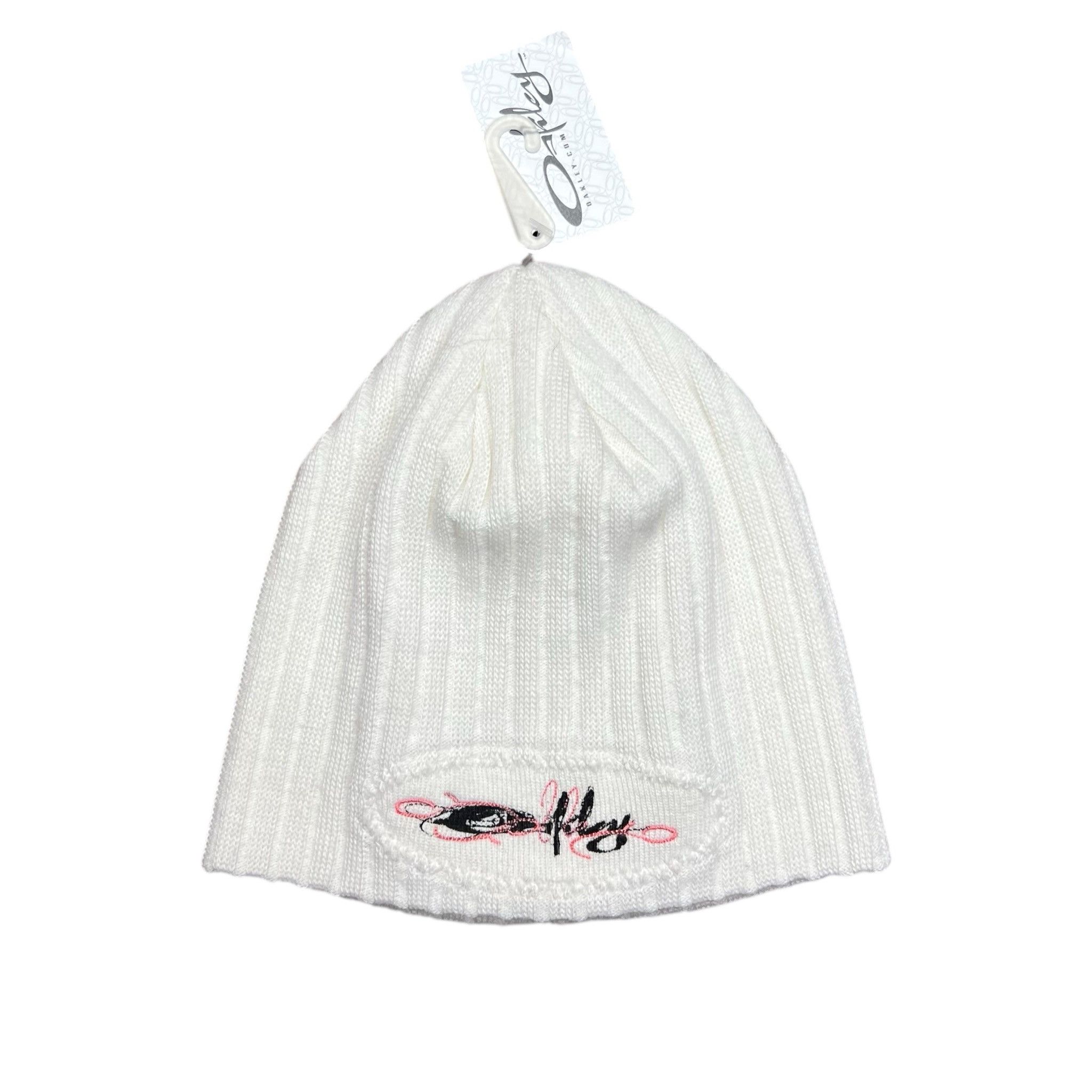 Oakley Vintage Y2K 2004 Oakley Swirly Script Beanie - new w/tags Size ONE SIZE - 1 Thumbnail