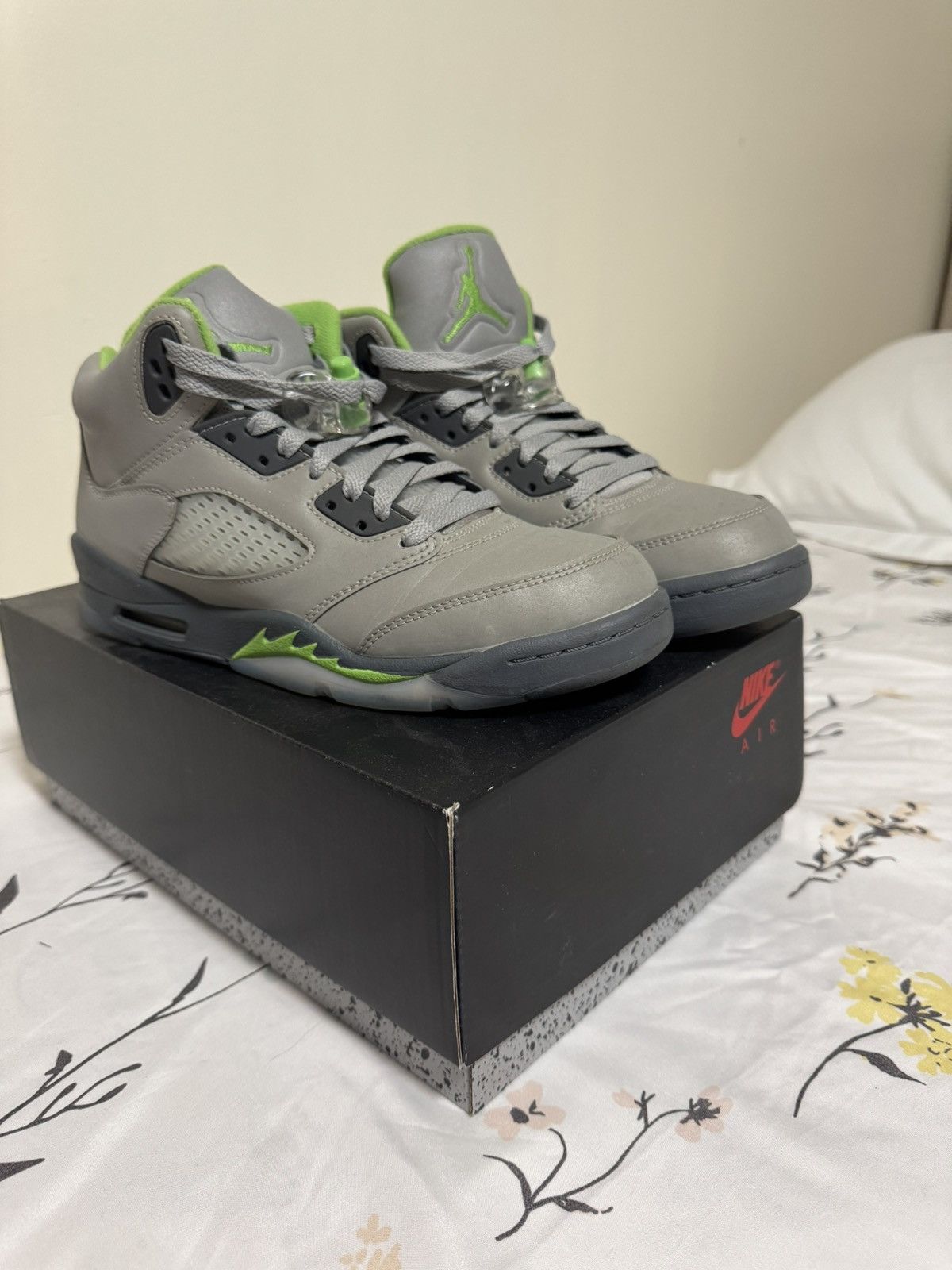 Jordan Brand Jordan 5 Green Bean Size US 7 / IT 37 - 4 Thumbnail