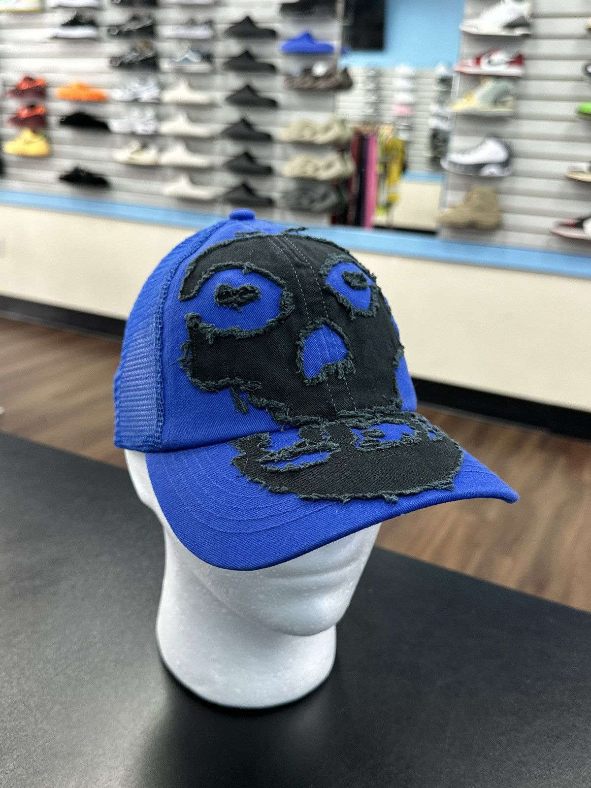 Supreme Supreme Pin Up Mesh Back 5-Panel Hat Navy/White | Grailed