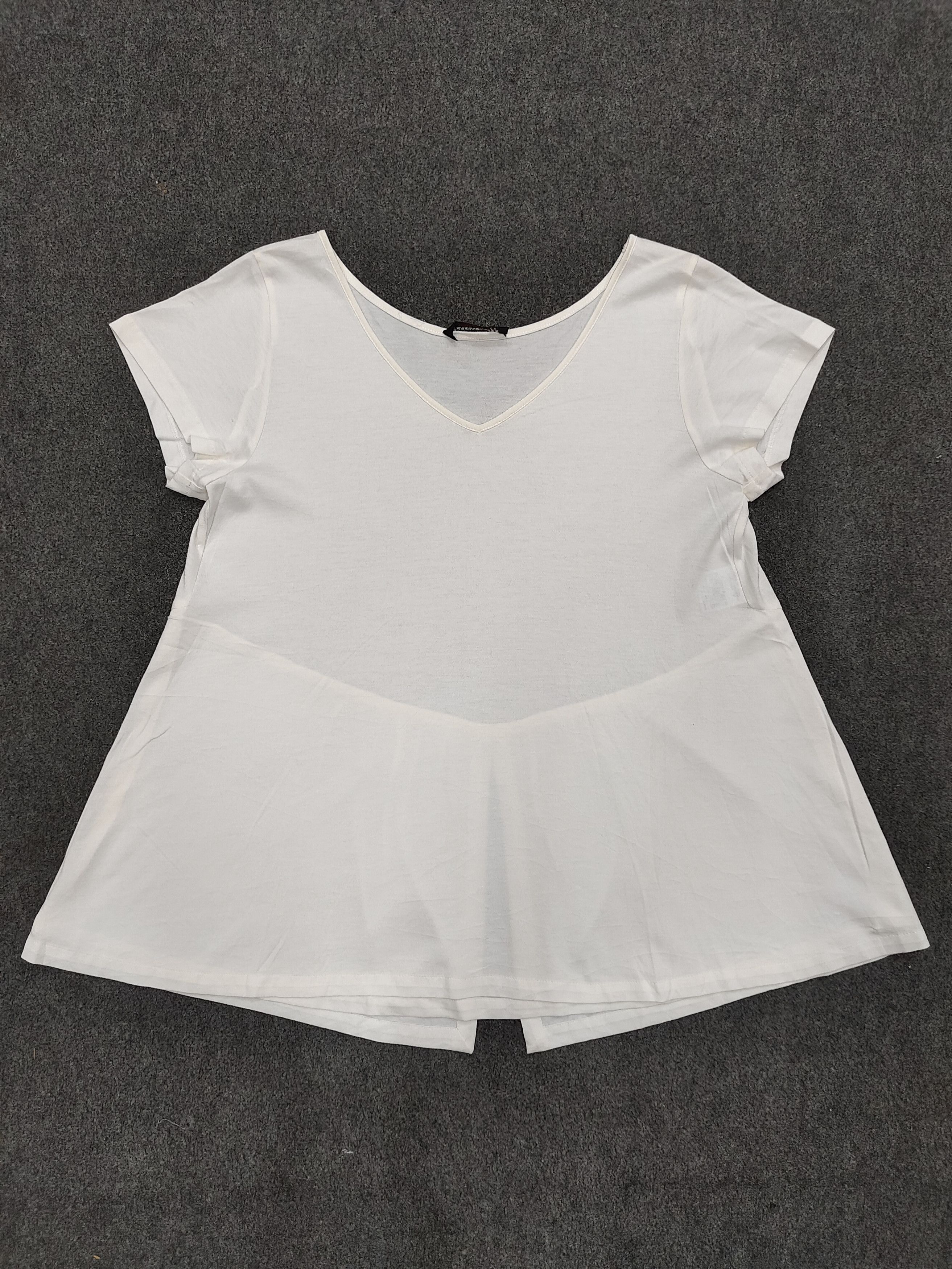 Tomorrowland Tomorrowland Collection 🇯🇵 Minimal Peplum Flare Hem Top Size M / US 6-8 / IT 42-44 - 6 Thumbnail