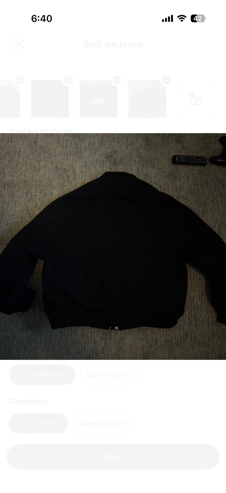 HIDDEN Hidden New York Hardware Bomber Size US L / EU 52-54 / 3 - 6 Thumbnail