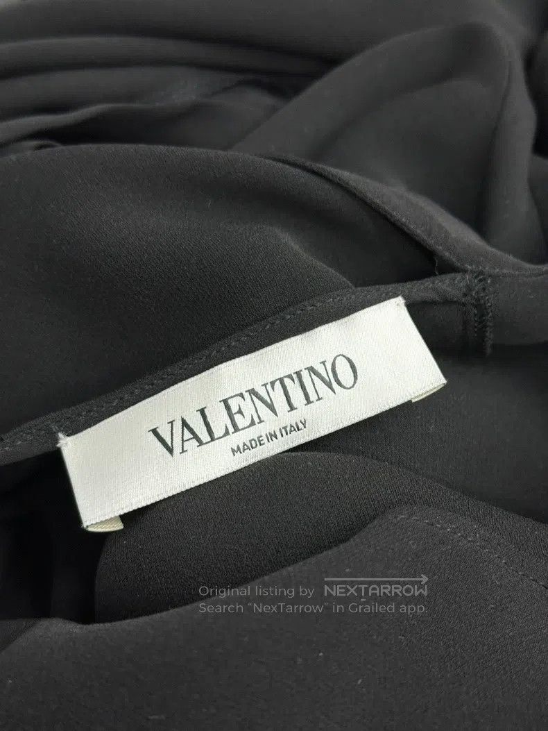 Valentino Valentino Silk lace-up long-sleeved top Size M / US 6-8 / IT 42-44 - 4 Thumbnail