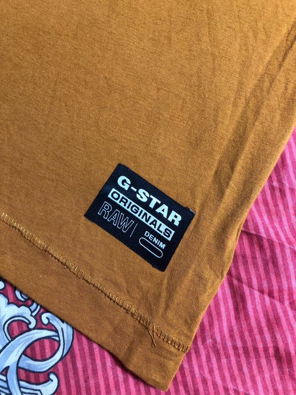 G-Star G Star Raw Vintage Mens Big logo Crew Neck T-Shirt Tee Size US S / EU 44-46 / 1 - 6 Thumbnail