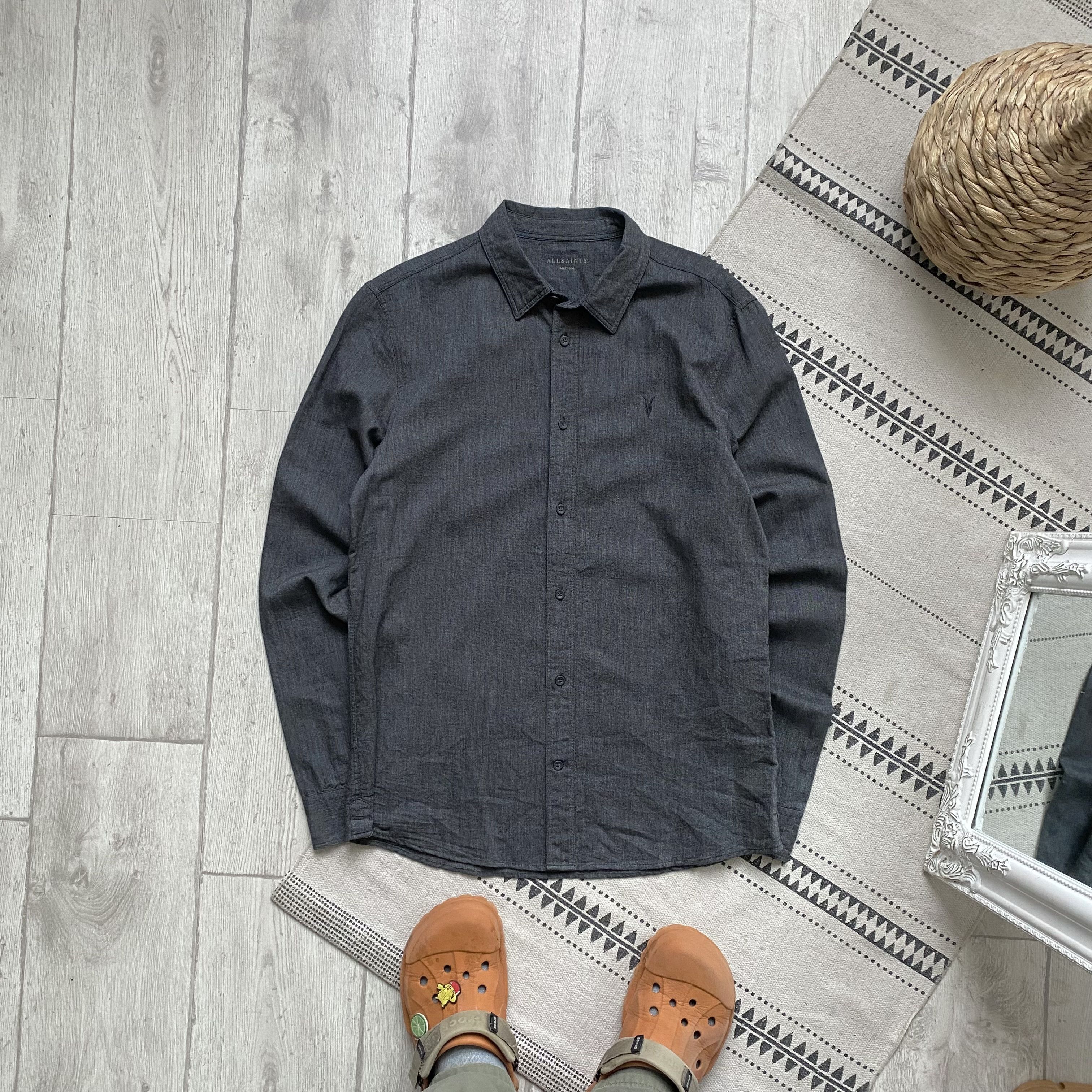 Allsaints Designer ALLSAINT Shirt Button Ups longsleeve Size US M / EU 48-50 / 2 - 1 Thumbnail