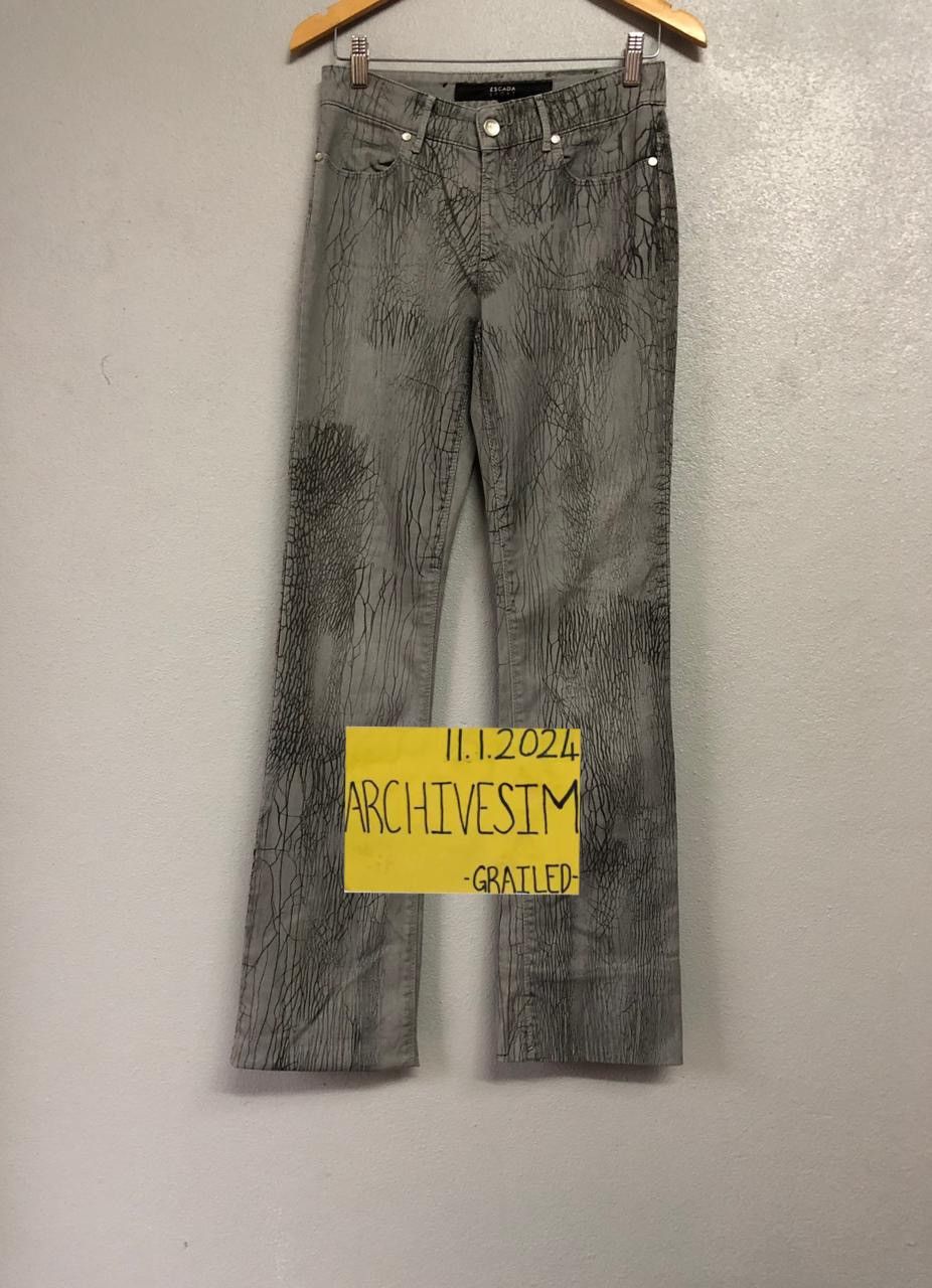 Escada Sport Full Print Art Pants