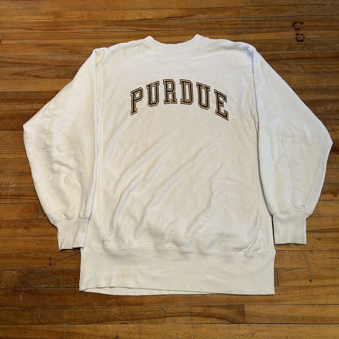 Vintage Vintage 80s champion reverse weave Purdue varsity