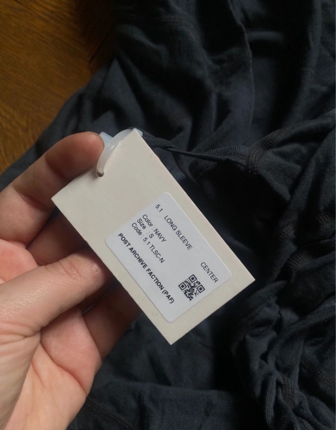 POST ARCHIVE FACTION (PAF) POST ARCHIVE FACTIONS (PAF) 5.1 CENTER Long sleeve - Navy S Size US S / EU 44-46 / 1 - 5 Thumbnail