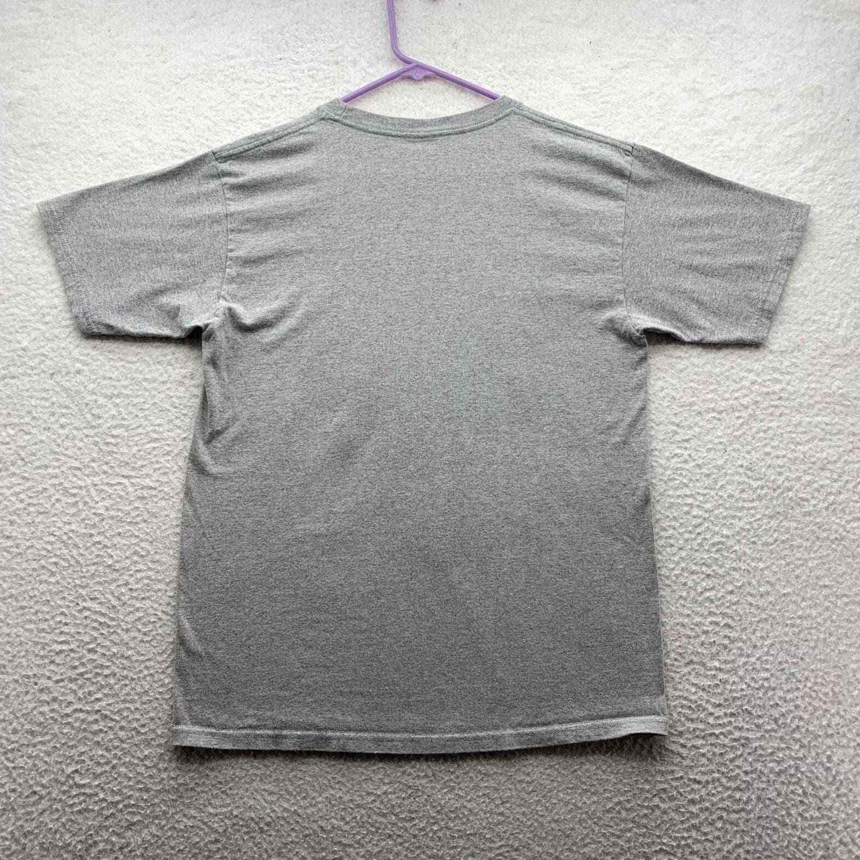 Nickelodeon Nickelodeon SpongeBob Squarepants Patrick Graphic T-Shirt Gray Adult Medium M Size US M / EU 48-50 / 2 - 5 Thumbnail