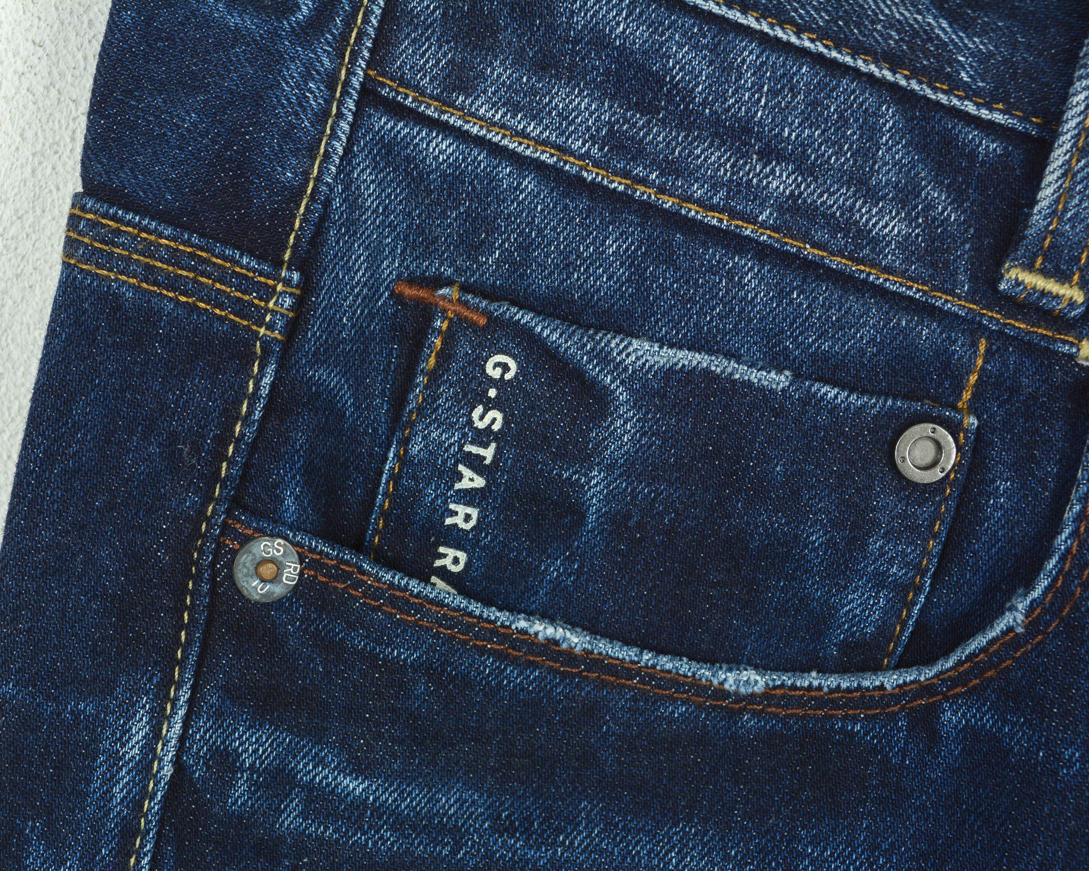 G-Star G STAR RAW New Radar Low Loose W27 L32 Jeans Denim Pants Size US 27 - 3 Thumbnail