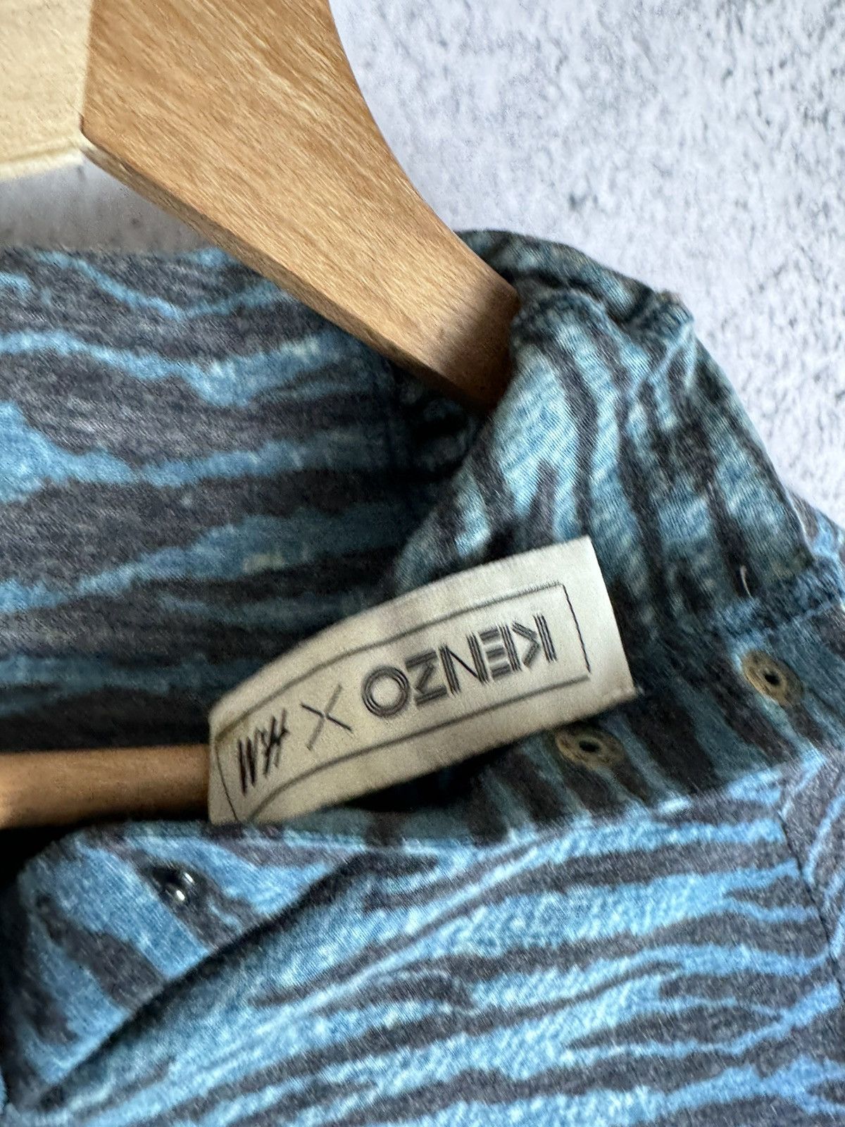 H&M × Kenzo Kenzo x H&M long sleeve fleece top shirt Size XS / US 0-2 / IT 36-38 - 3 Thumbnail