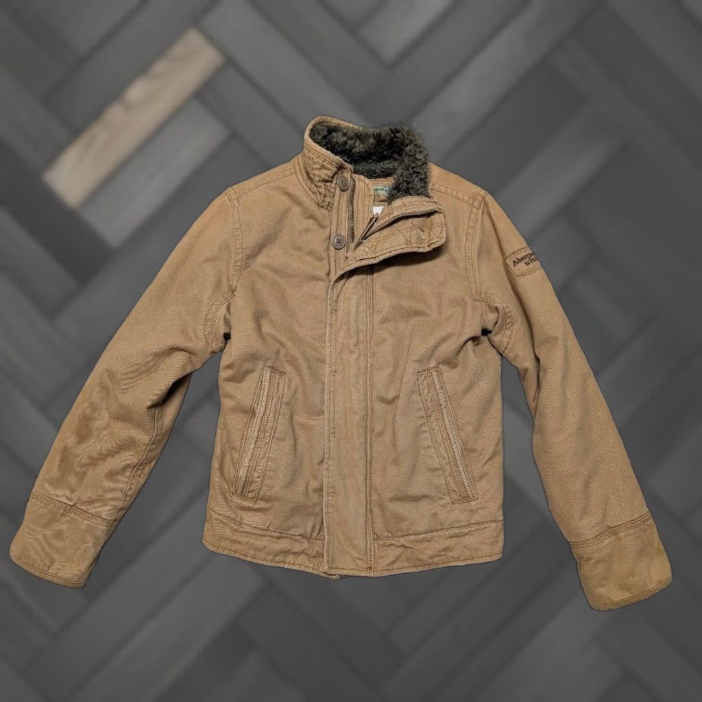 Abercrombie & Fitch VINTAGE Abercrombie & Fitch Adirondack Jacket Mens S Brown Sherpa Lined Insulated Patina Style 90s Size US S / EU 44-46 / 1 - 1 Thumbnail