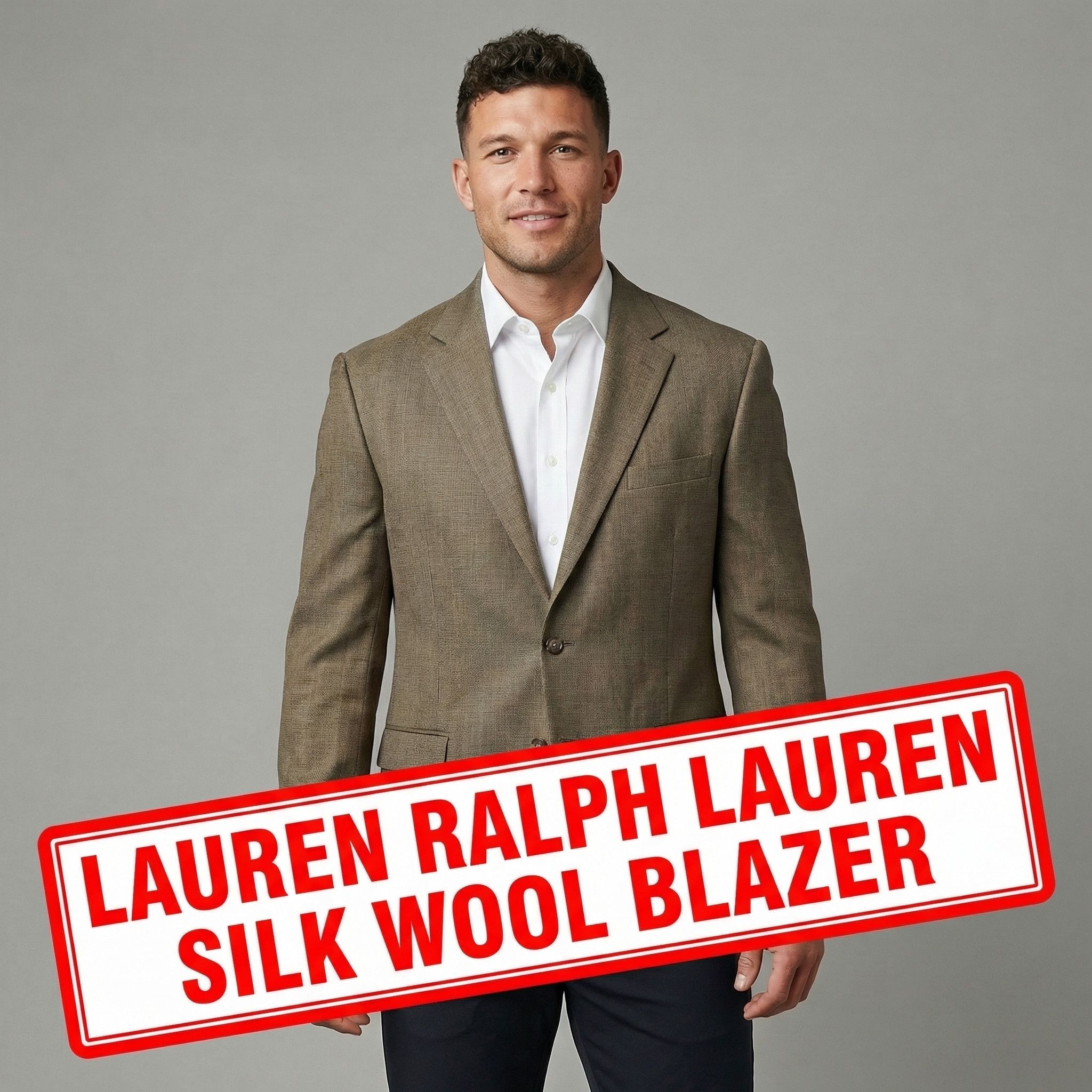 Lauren Ralph Lauren Vintage Lauren Ralph Lauren Blazer – Silk Wool Blend – XL Size 44L - 1 Thumbnail