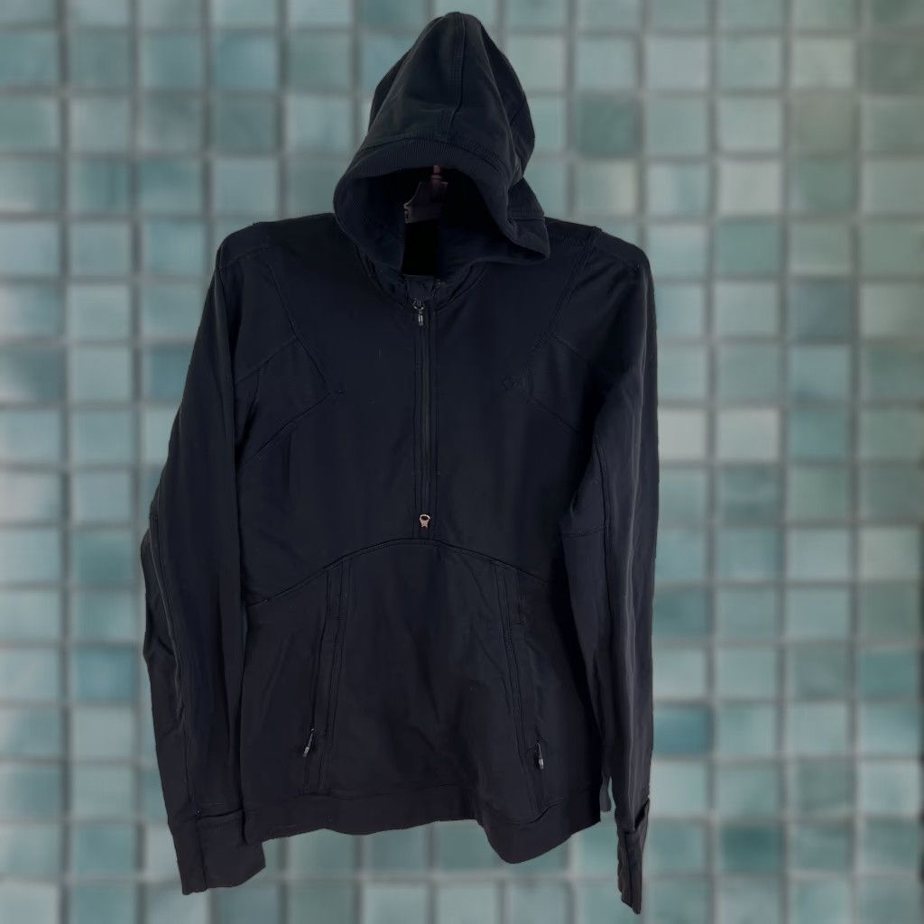 Lululemon LULULEMON Winter Sprinter Hooded Zip Sweatshirt Womens Size S Black Size S / US 4 / IT 40 - 1 Thumbnail