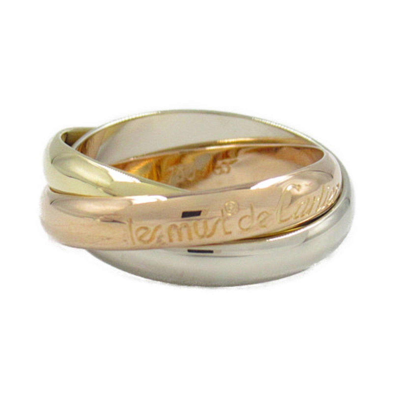 Cartier Cartier Trinity Ring K18 (Yellow Gold) K18Wg (White K18Pg (Pink Gold Size ONE SIZE - 1 Thumbnail
