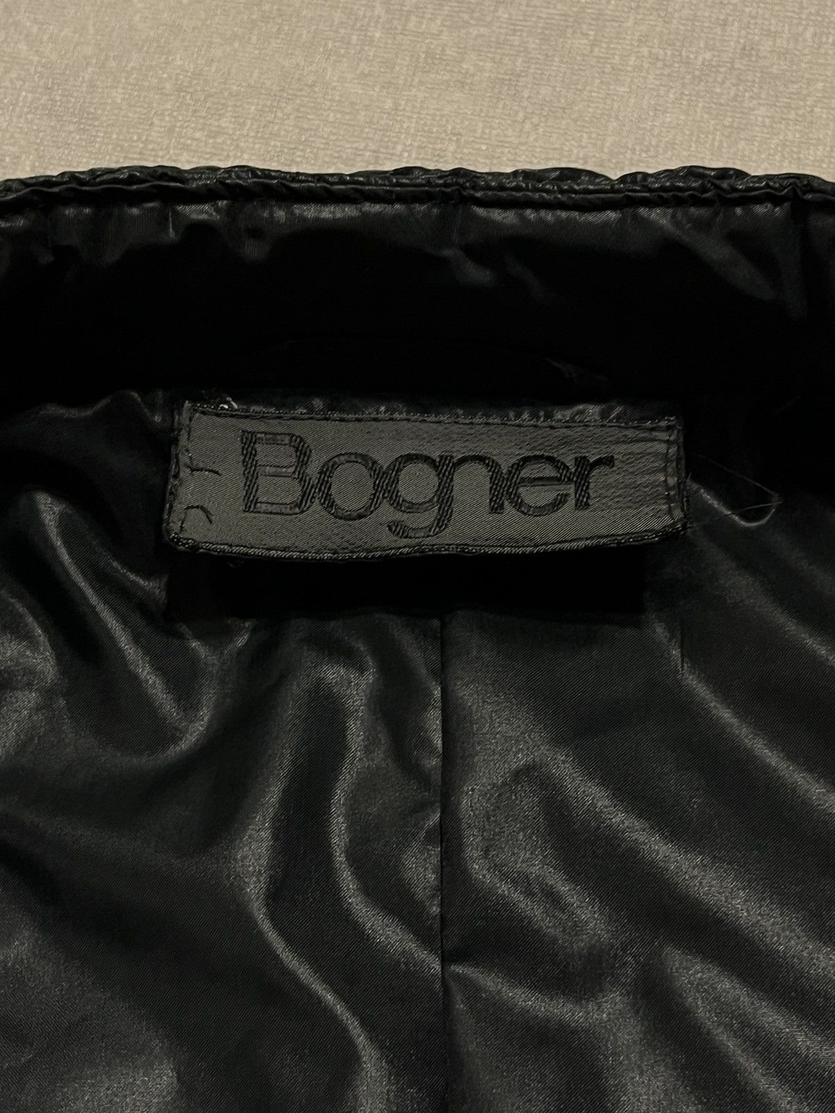 Bogner Bogner Womens Black Race Jacket Nylon Zip Up Vintage Size 44 Size M / US 6-8 / IT 42-44 - 12 Thumbnail