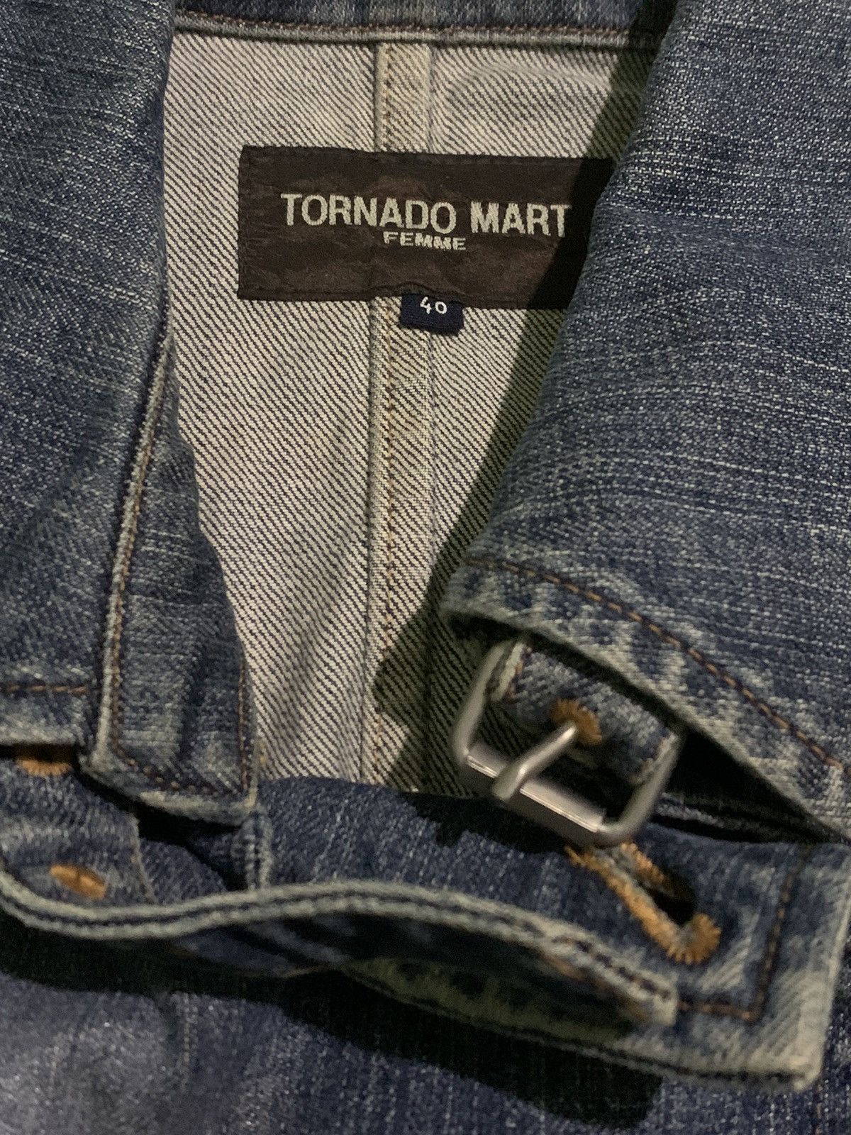 Tornado Mart Tornado Mart Femme denim Jacket Size US S / EU 44-46 / 1 - 4 Thumbnail