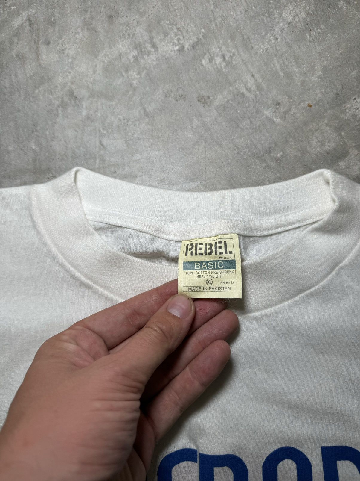 Vintage 90s OJ Simpson Trial Sidebar double sided single stitch rare Size US XL / EU 56 / 4 - 3 Thumbnail