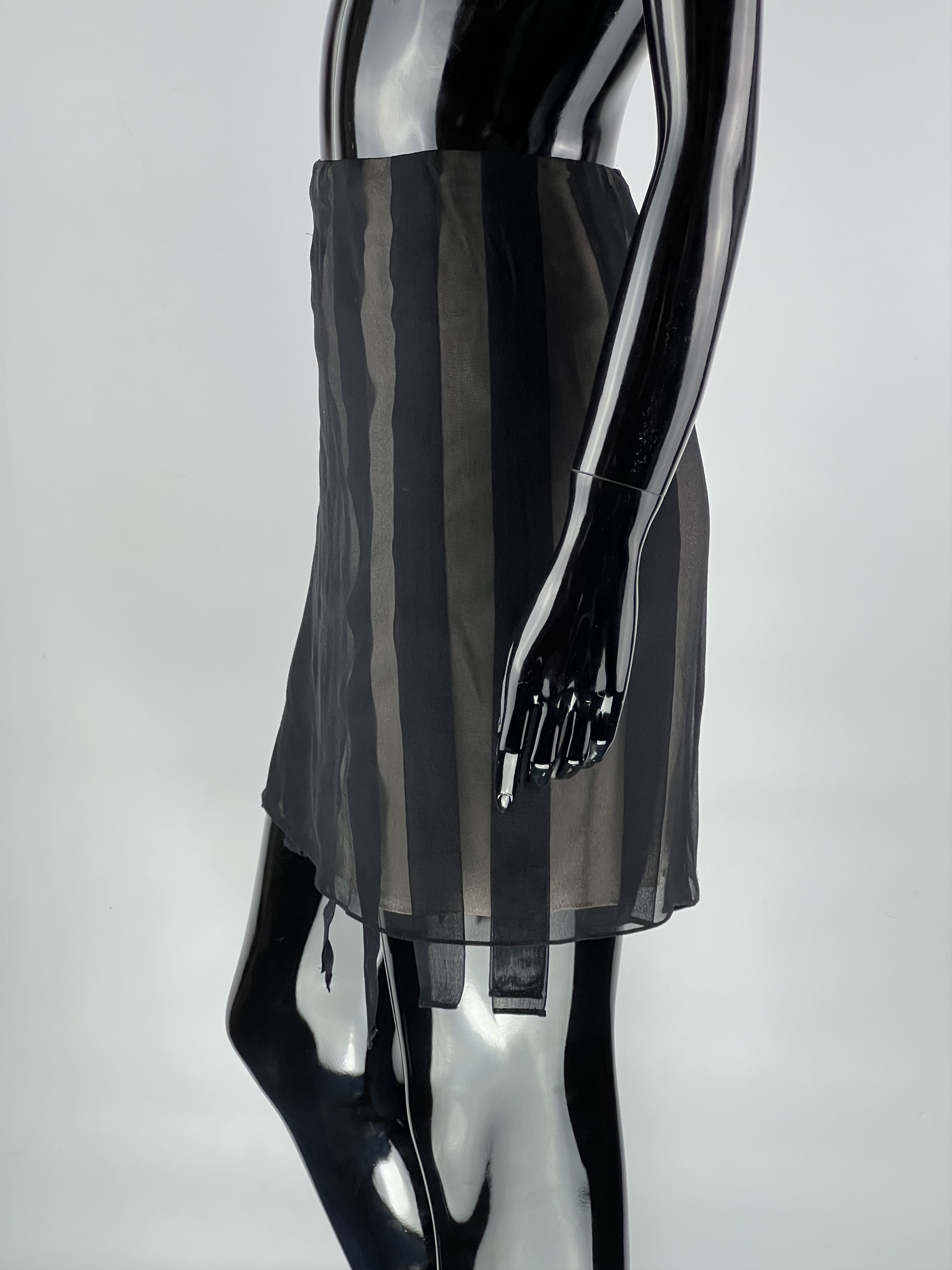 3.1 Phillip Lim 3.1 Phillip Lim Striped Silk Skirt Size 4 Size 27" / US 4 / IT 40 - 2 Thumbnail