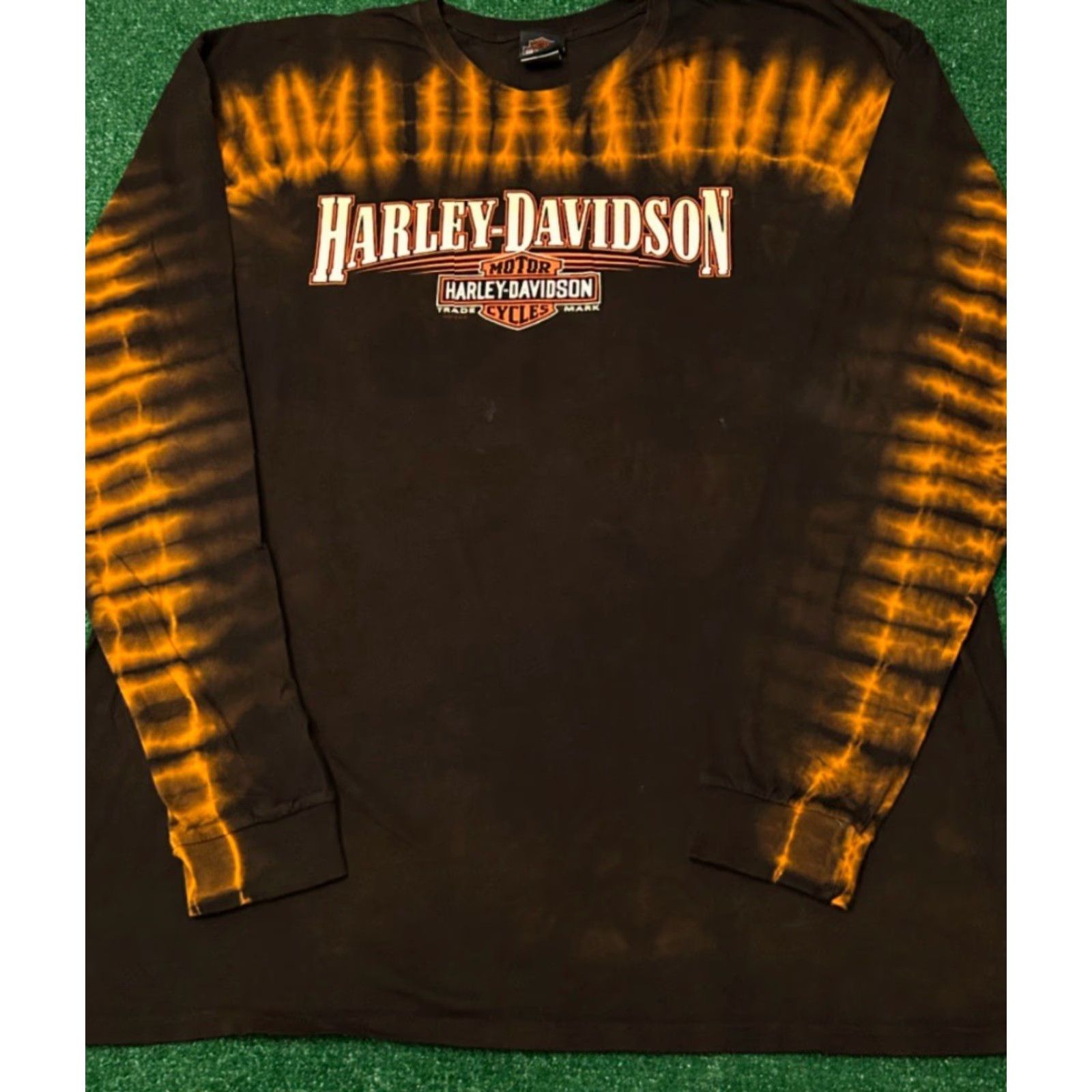 Harley Davidson VINTAGE Harley-Davidson Daytona Bike Week Tie Dye Long Sleeve Shirt Sz 3XL 2013 Size US XXL / EU 58 / 5 - 4 Thumbnail