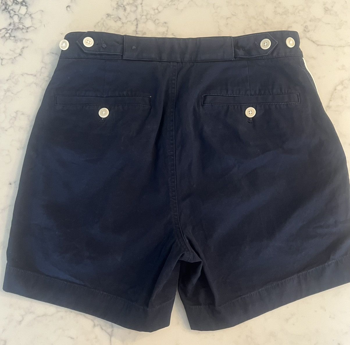 Brooks Brothers Brooks Brothers Cotton Tennis Shorts Blue Size 28 $118 Size US 28 / EU 44 - 2 Thumbnail