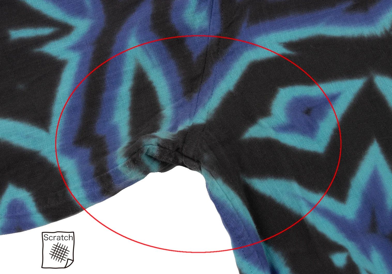 Issey Miyake Psychedelic Line Print Shirt in Blue Aqua Black Size US XL / EU 56 / 4 - 4 Thumbnail