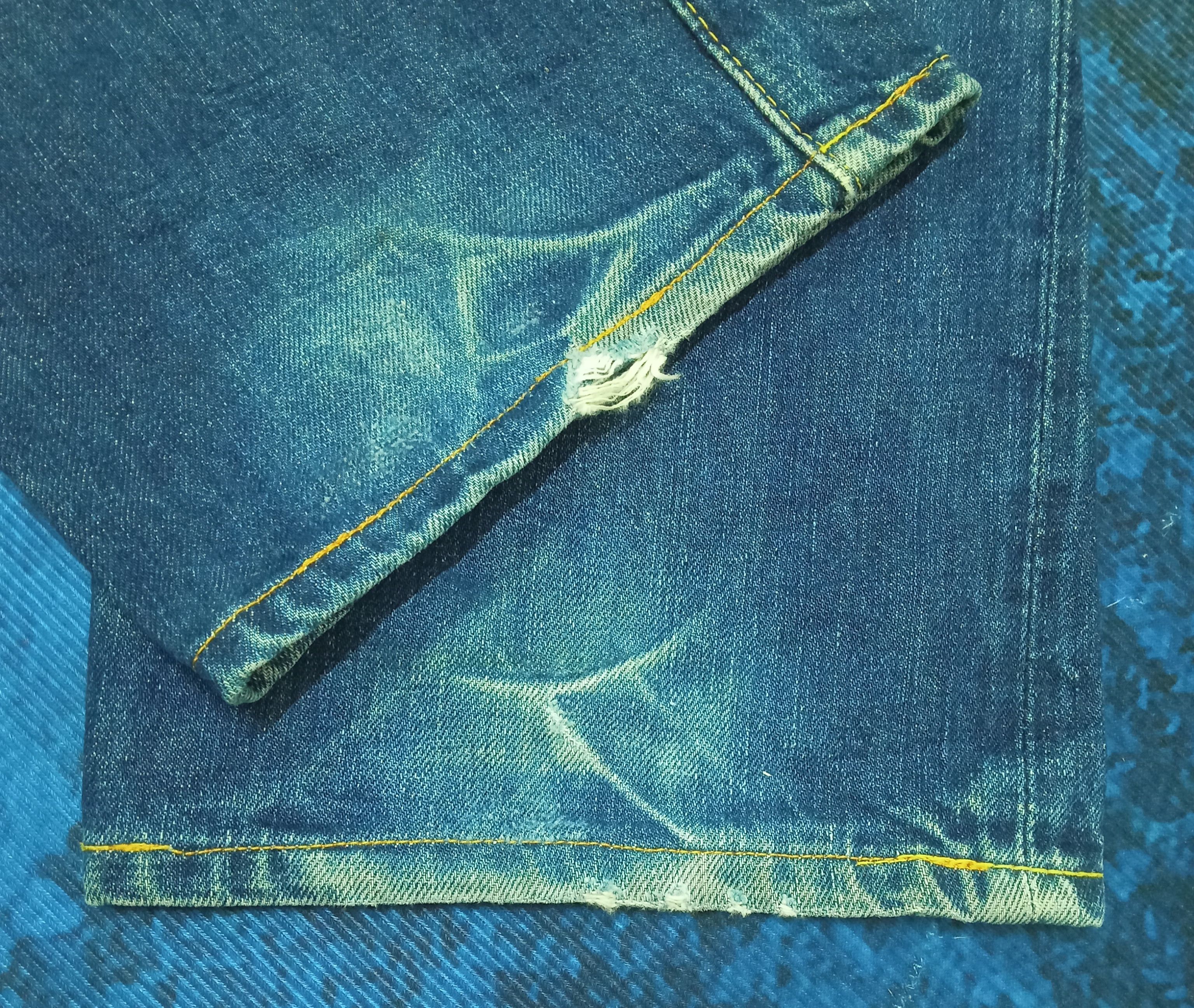 Sugar Cane Sugar Cane Redline Selvedge Distressed Jeans Size US 28 / EU 44 - 11 Thumbnail